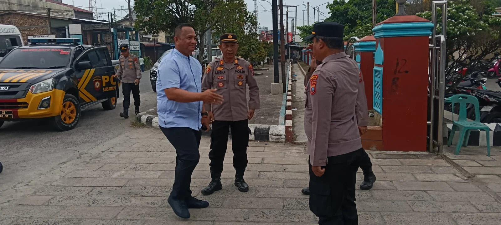 Kapolres Batu Bara Monitoring Pengamanan Sholat Idul Adha 1447 H, Pastikan Situasi Aman dan Kondusif
