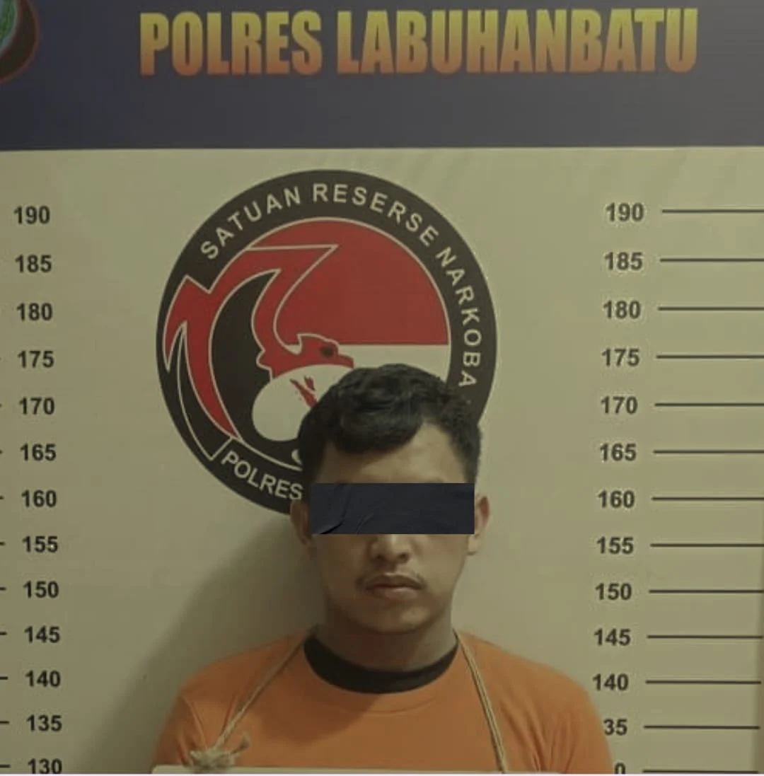 Pemilik Ekstasi RF Warga Labura Diringkus Satres Narkoba Polres Labuhanbatu bersama 5 Rekannya di Komplek DL Sitorus THM.