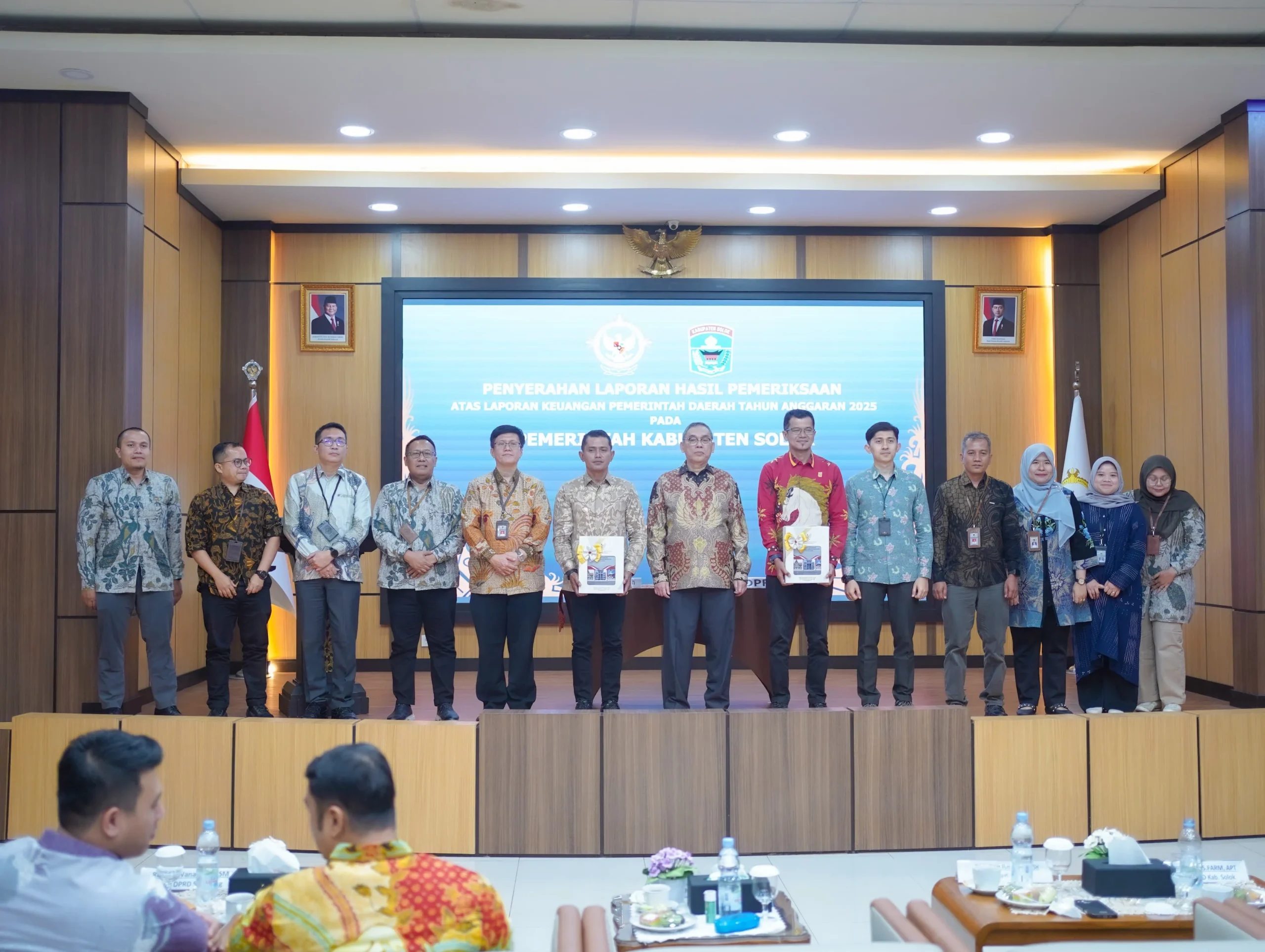 Pemerintah Kabupaten Solok Kembali Raih Opini Wajar Tanpa Pengecualian (WTP) Ke-9 Berturut-turut dari BPK RI
