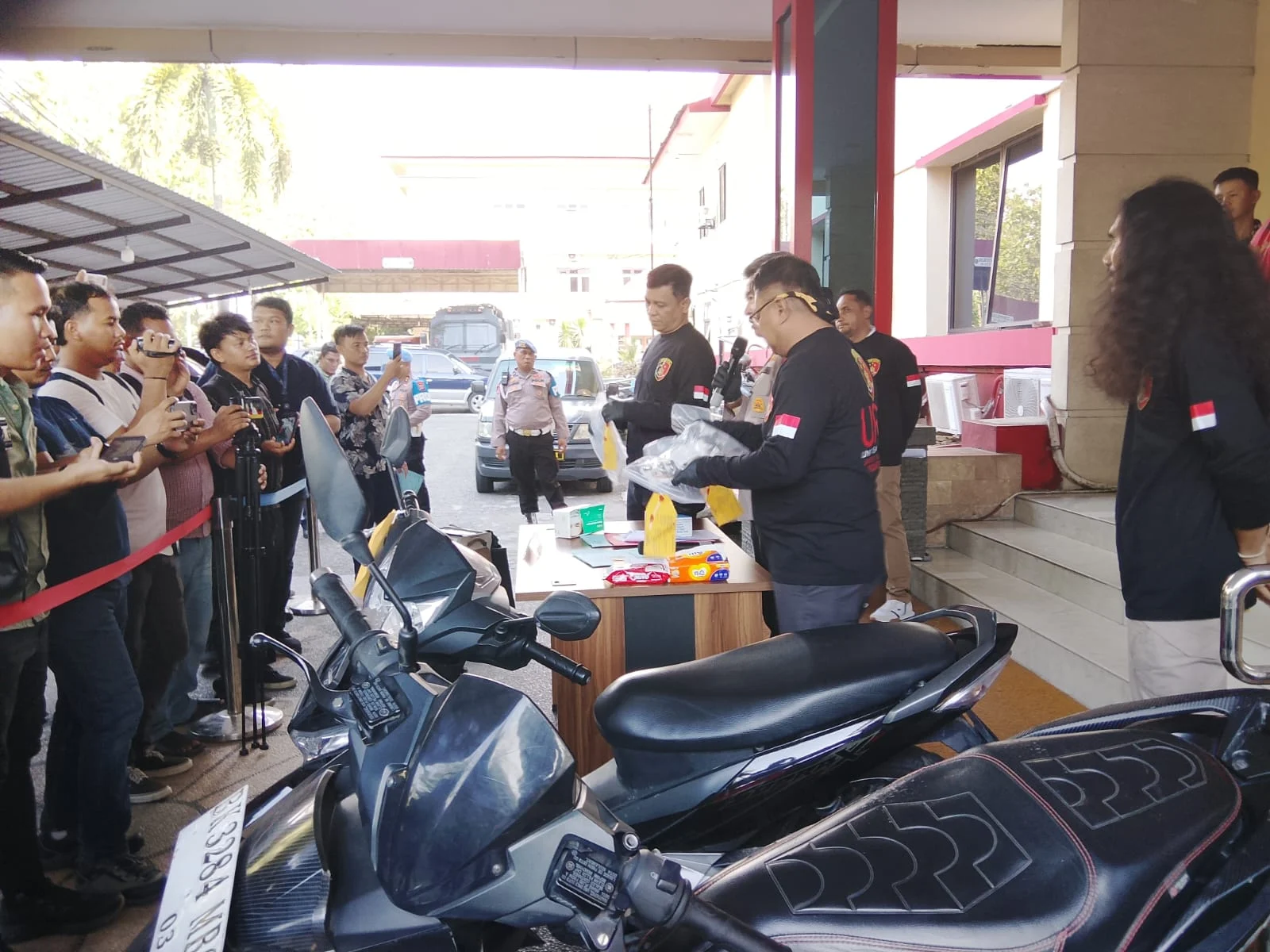 Polda Sumut Berhasil Pengungkapan Kasus Curanmor, Sejumlah Residivis Diamankan.