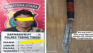 Polres Tebing Tinggi Bergerak Cepat, Pelaku Pembacokan Berhasil Diamankan dalam Hitungan Jam