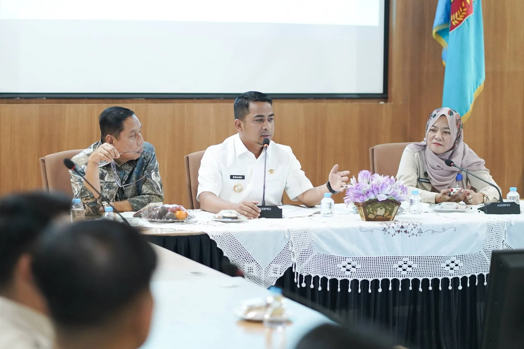 Wali Kota Solok Terima Audiensi dan Koordinasi KPPG Kota Pekan Baru