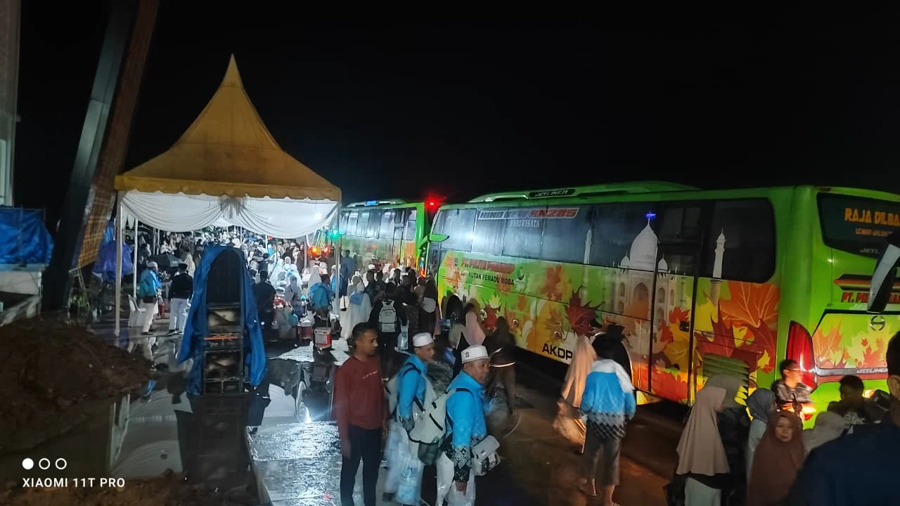 Polres Batu Bara amankan pemulangan 193 jamaah haji kloter IV Kabupaten Batu Bara
