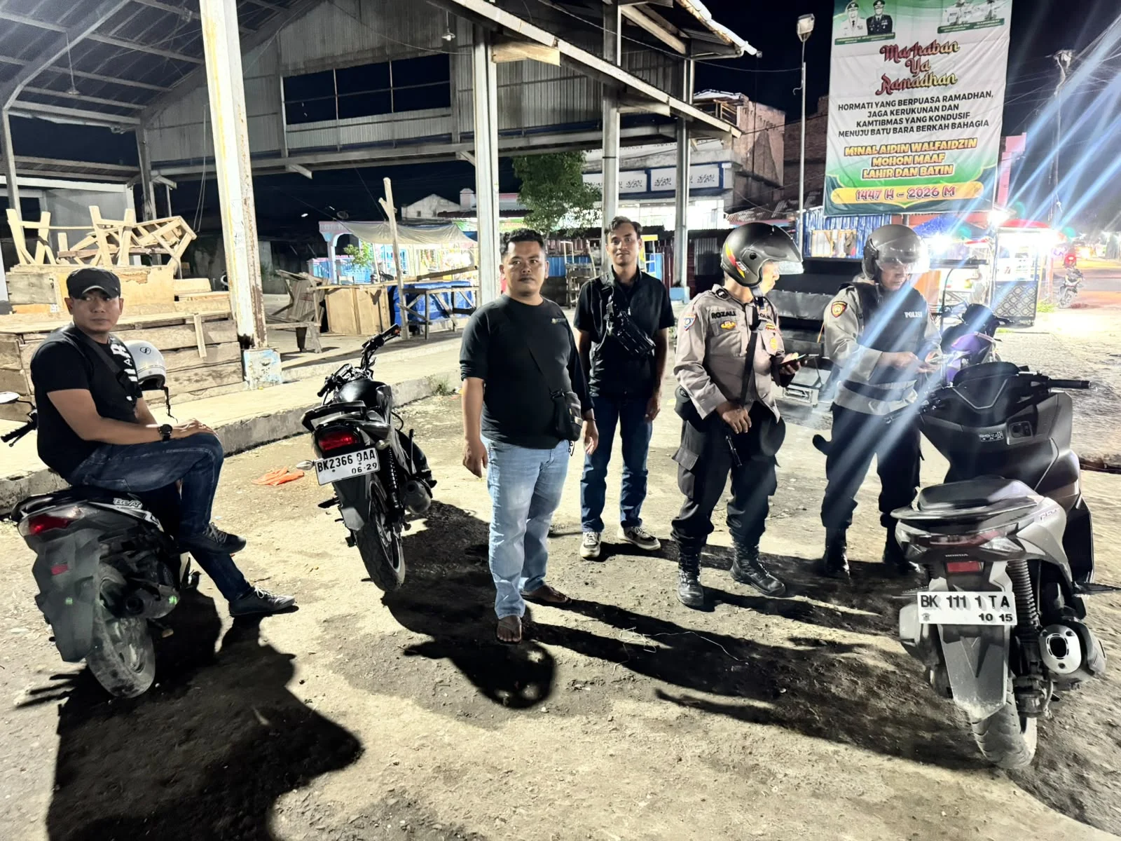Antisipasi Tawuran dan Begal, Polsek Talawi Gelar Patroli Mobile di Titik Rawan Batu 
