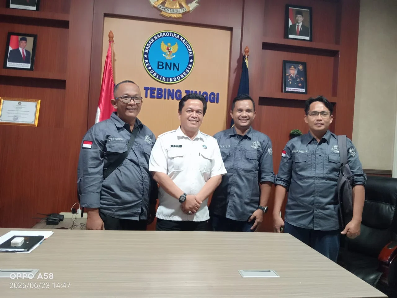 Kepala BNN Tebing Tinggi Dukung Penuh Muscab II DPC PJS Tebing Tinggi–Sergai
