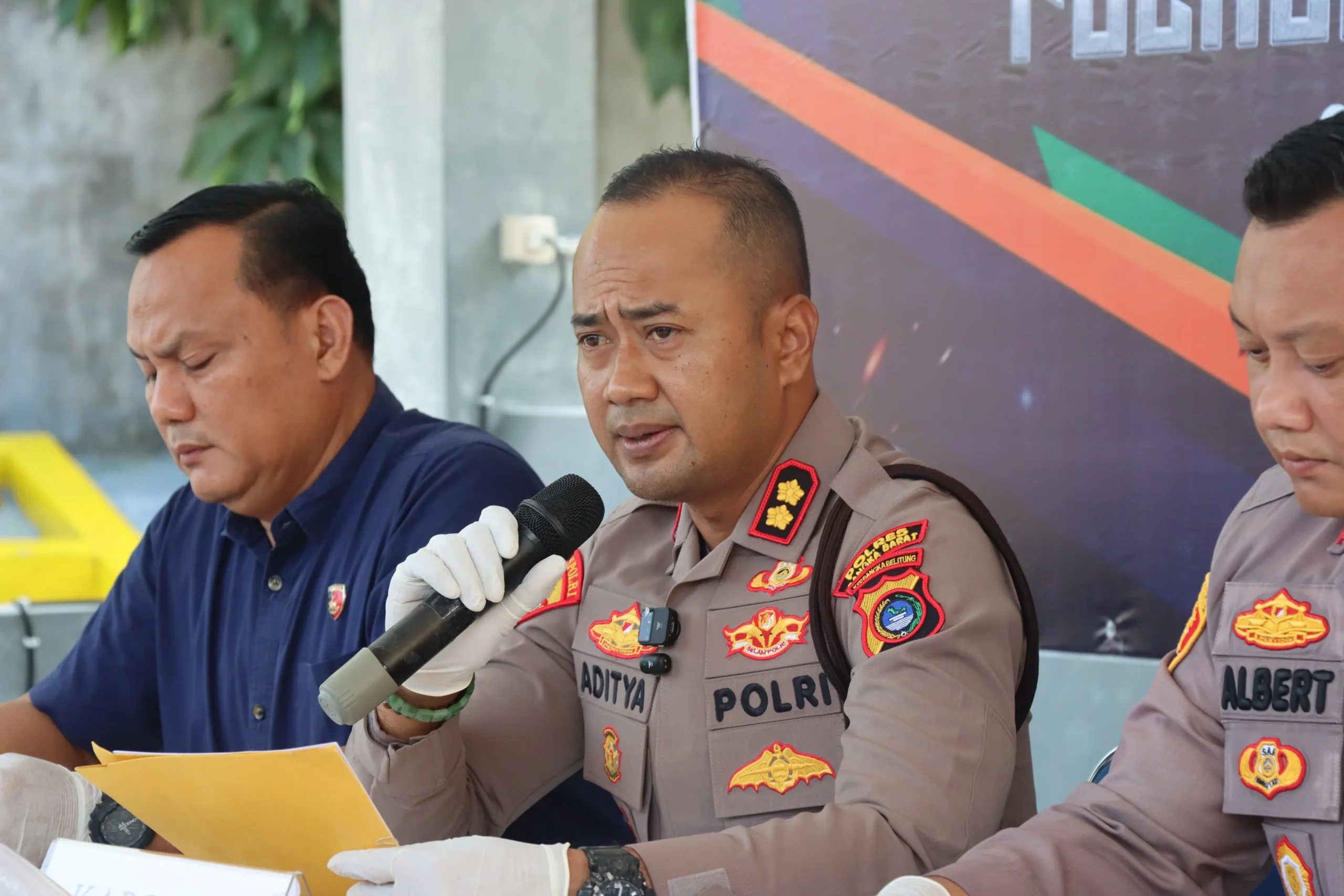 Menjelang Hari Bhayangkara ke-80, Polres Bangka Barat Ungkap 1 Kg Lebih Narkoba Jenis Sabu