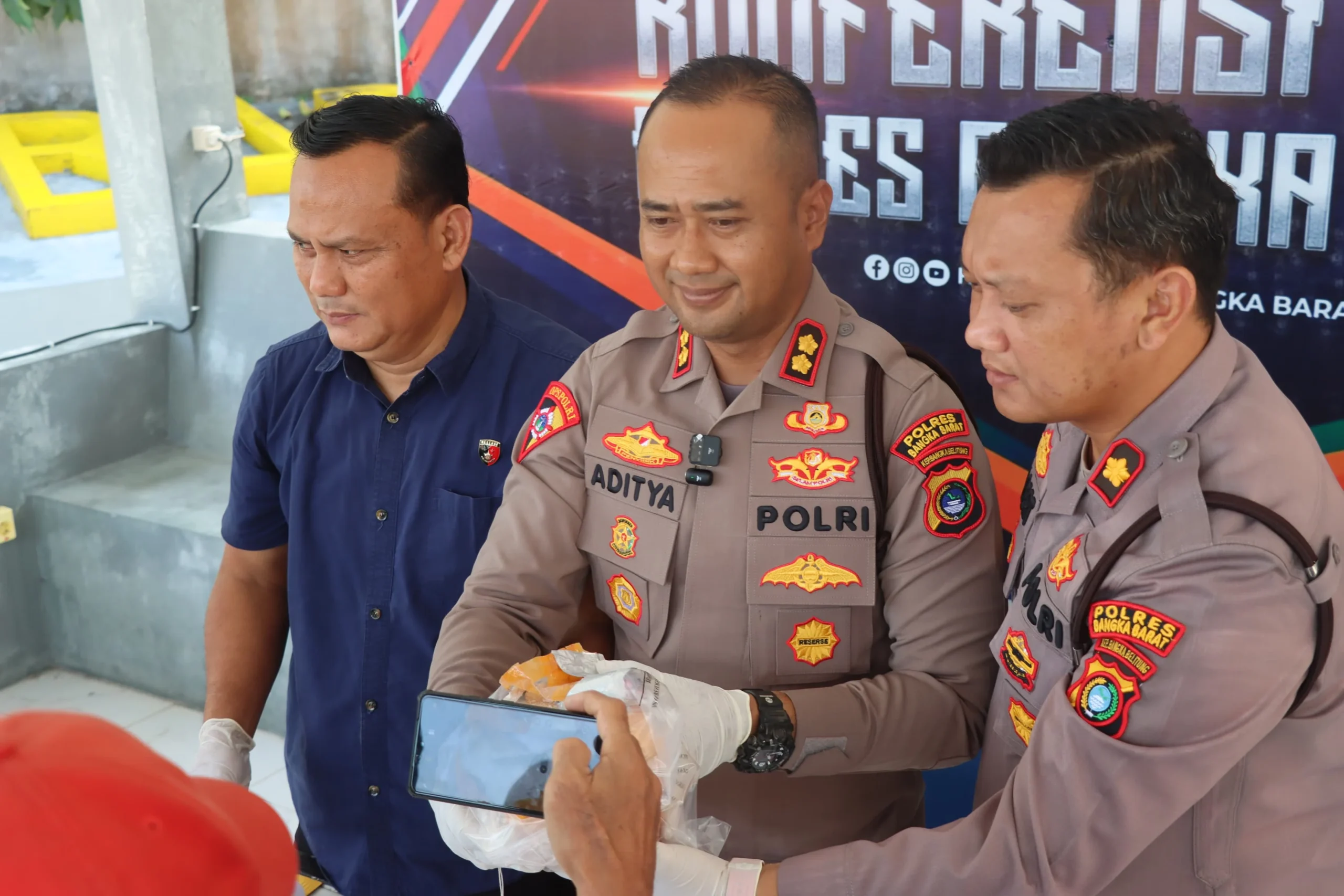 Ungkap Sabu 1 Kilogram, Total Sitaan Narkoba Polres Bangka Barat Tahun 2026 Hampir Tembus 2 Kilogram Lebih