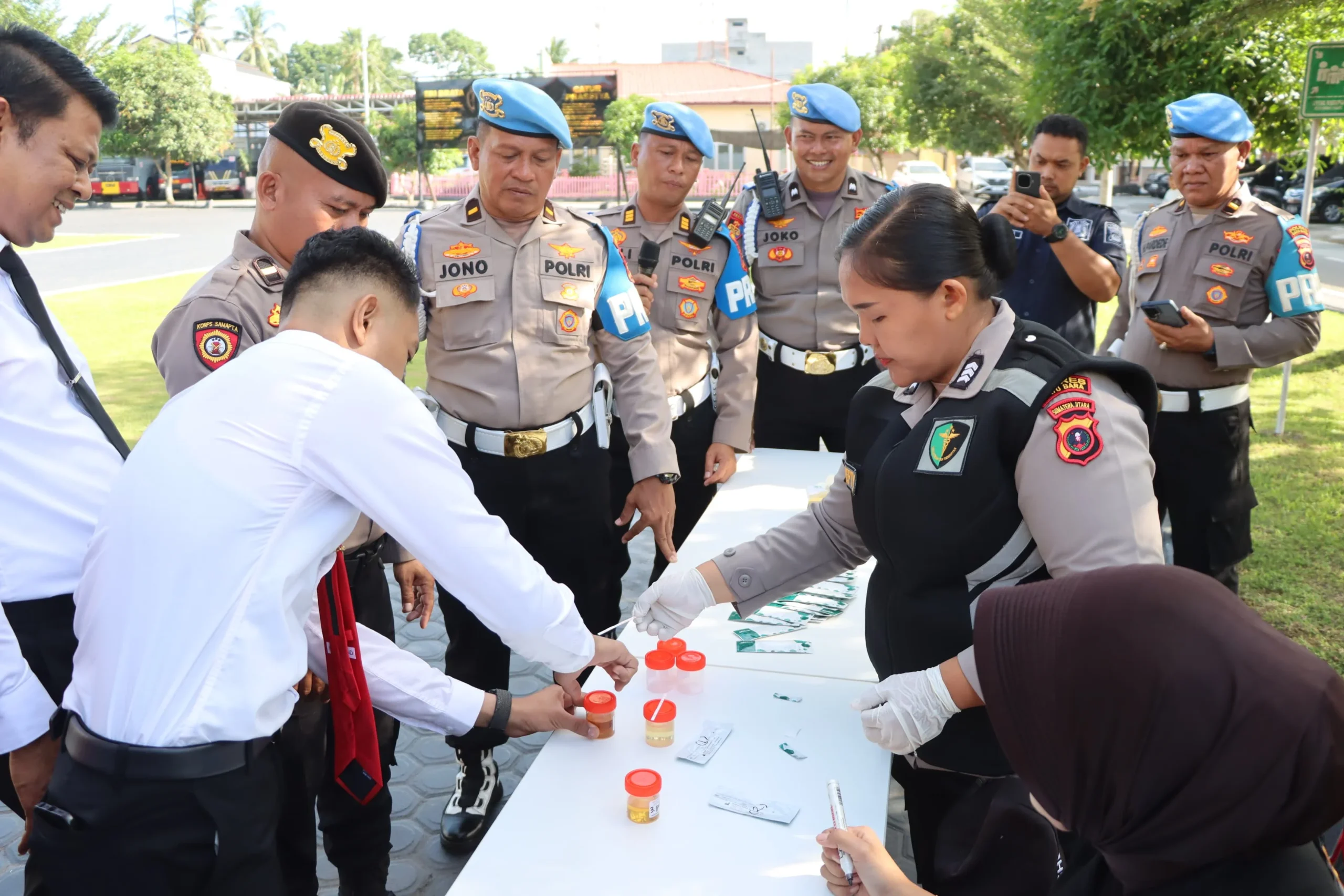 Bid Propam Polda Sumut Laksanakan Ops Gaktibplin di Polres Batu Bara Sambut Hari Bhayangkara Ke-80