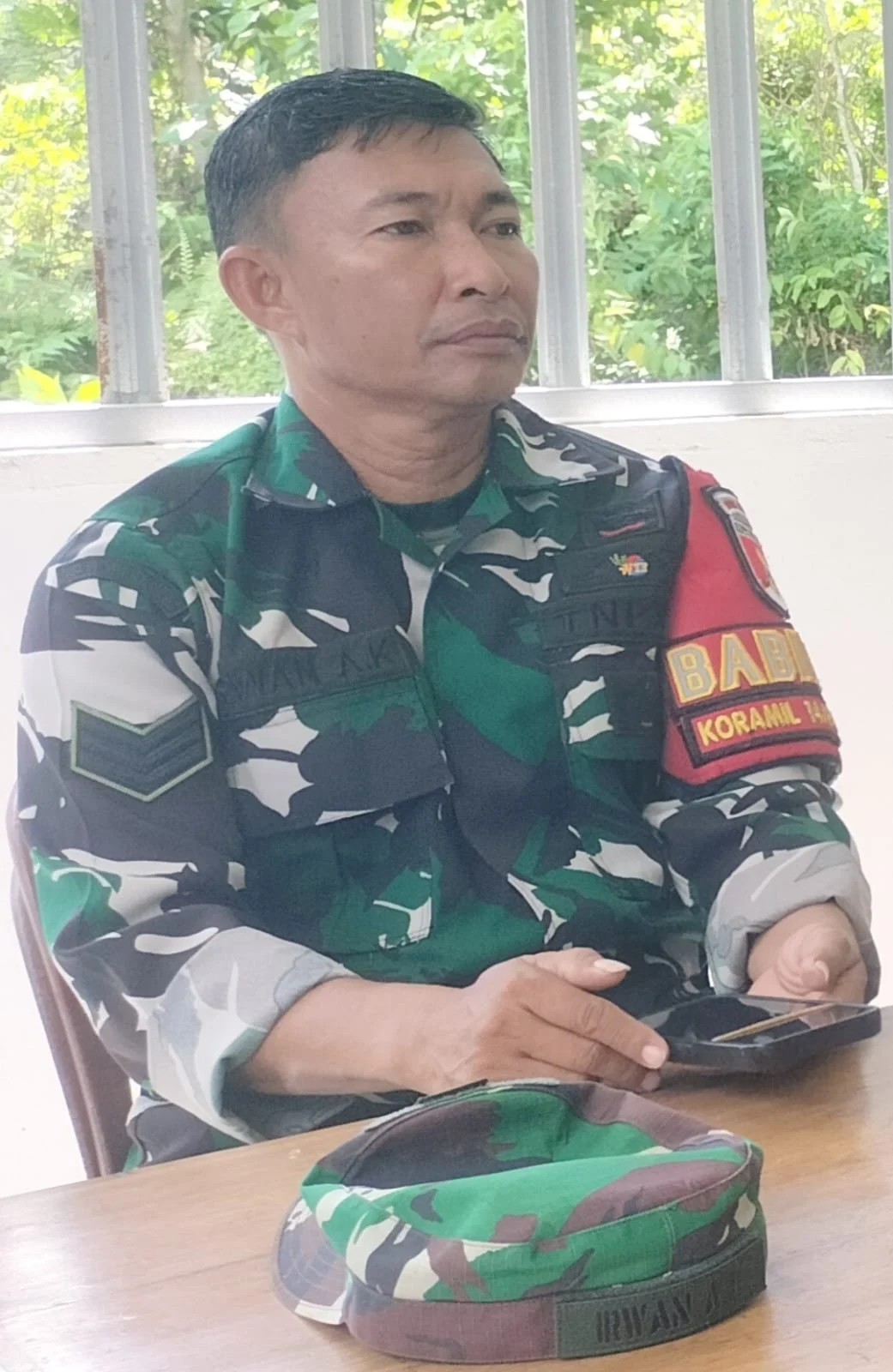 Dandim 1306/ Kota Palu, Melalui Danramil 1306 - 14/ Balaesang, Di Wakili Babinsa Hadiri Sosialisasi Rembuk Stunting Tingkat Kecamatan, Mudah - Mudahan Kedepan Akan Lebih Baik Lagi