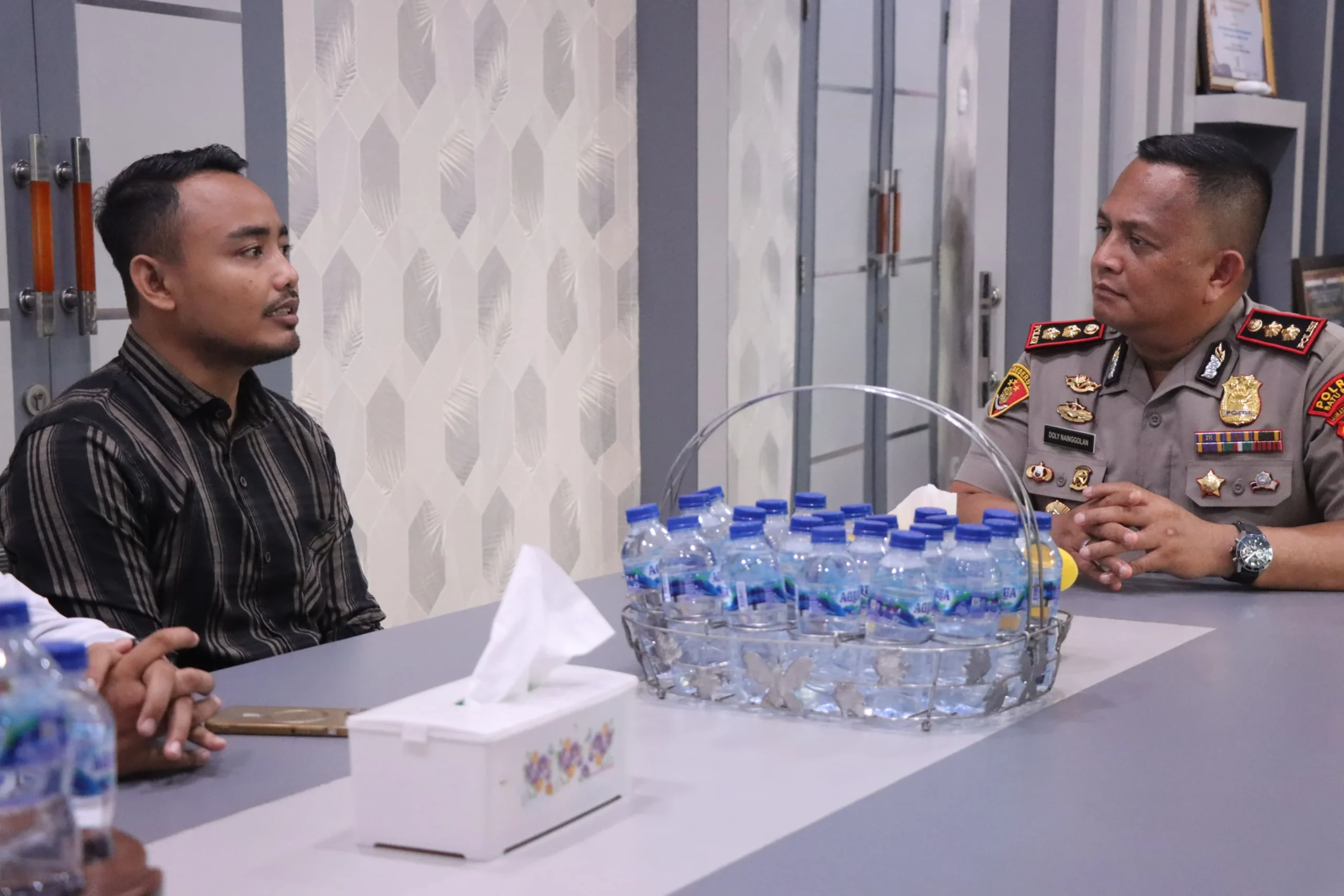 KAPOLRES BATU BARA TERIMA AUDIENSI IKATAN SARJANA AL-WASHLIYAH (ISARAH), PERKUAT SINERGI MENJAGA KAMTIBMAS
