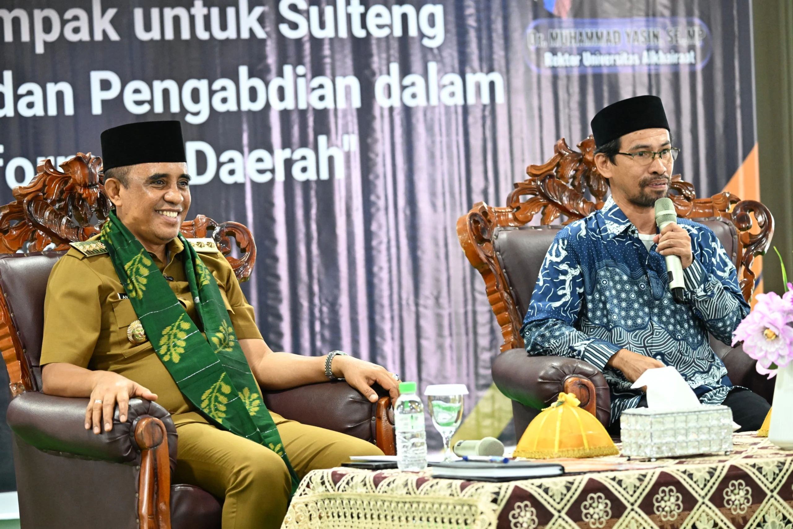 Gelorakan Riset di Unisa, Gubernur Anwar Hafid Ungkap Kebijakan Hebat Lahir dari Riset Kampus*
