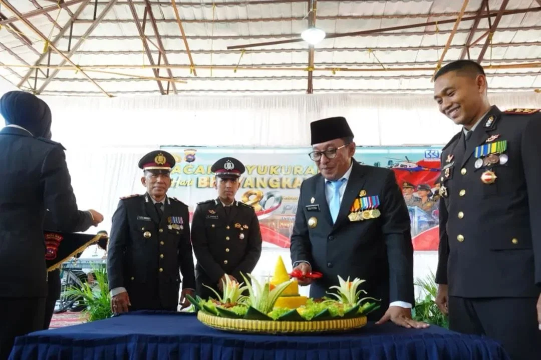POLRES TANAH DATAR GELAR SYUKURAN HARI BHAYANGKARA KE-80, WUJUDKAN SINERGI UNTUK INDONESIA MAJU
