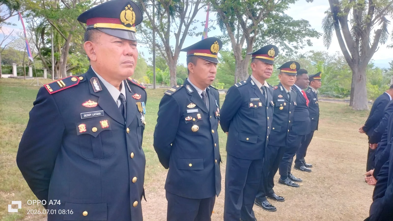Kapolres Donggala, Melalui Wakapolres Donggala, Kompol Alfius, SH : Upacara Korp Rapor Kenaikan Pangkat Periode 1 Juli 2026 Polres Donggala