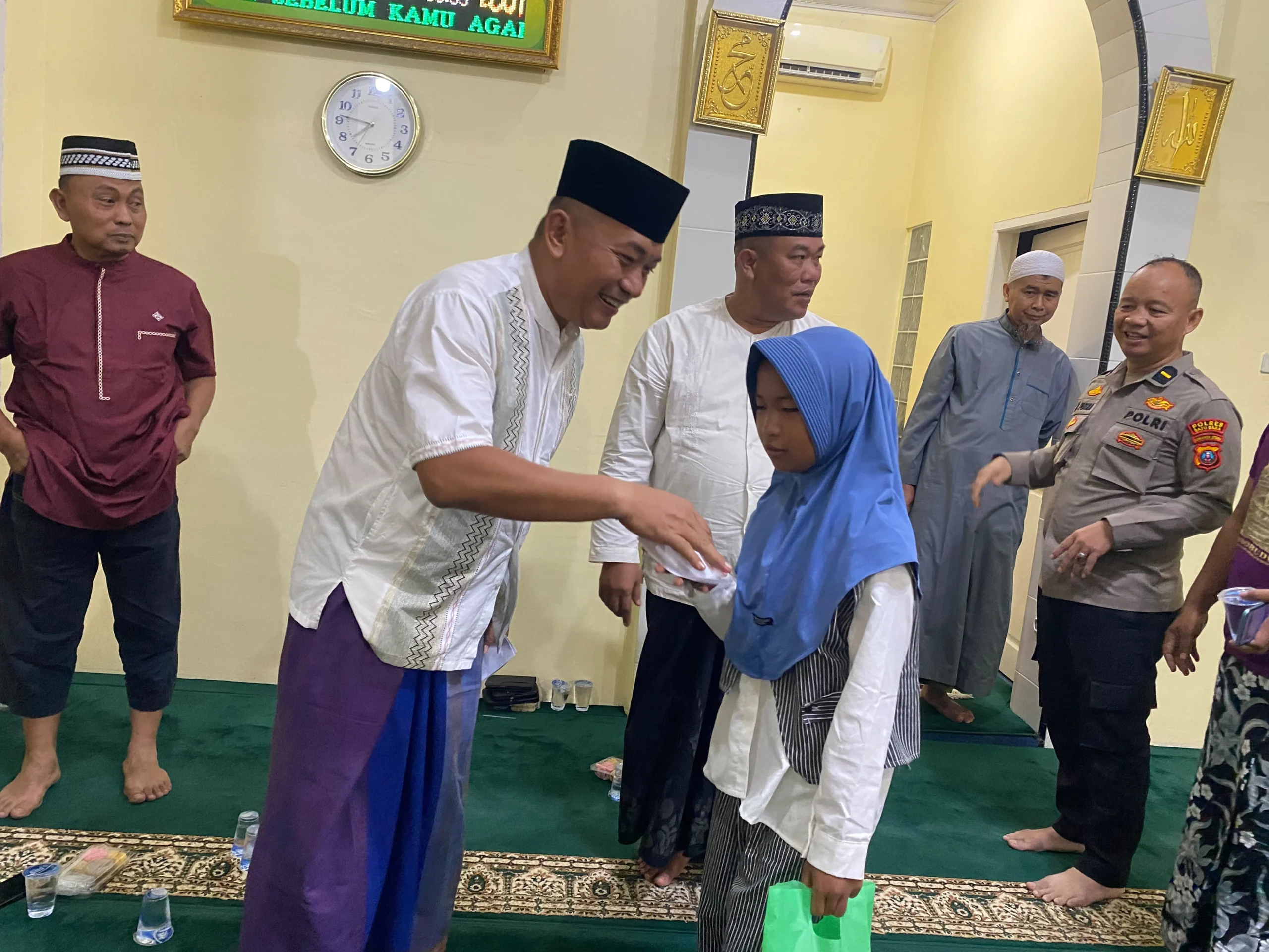 Kapolres Batu Bara Gelar Pengajian dan Santuni Anak Yatim, Wujud Kepedulian dan Kebersamaan