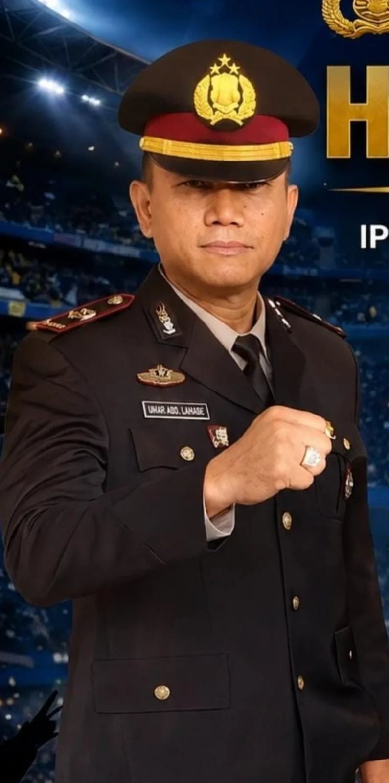 Himbauan Kapolres Donggala , Melalui Kapolsek Labuan Iptu Umar Abd Lahabe, S.A.P, Mari Sukseskan Pelaksanaan Nobar Final Piala Dunia 2026