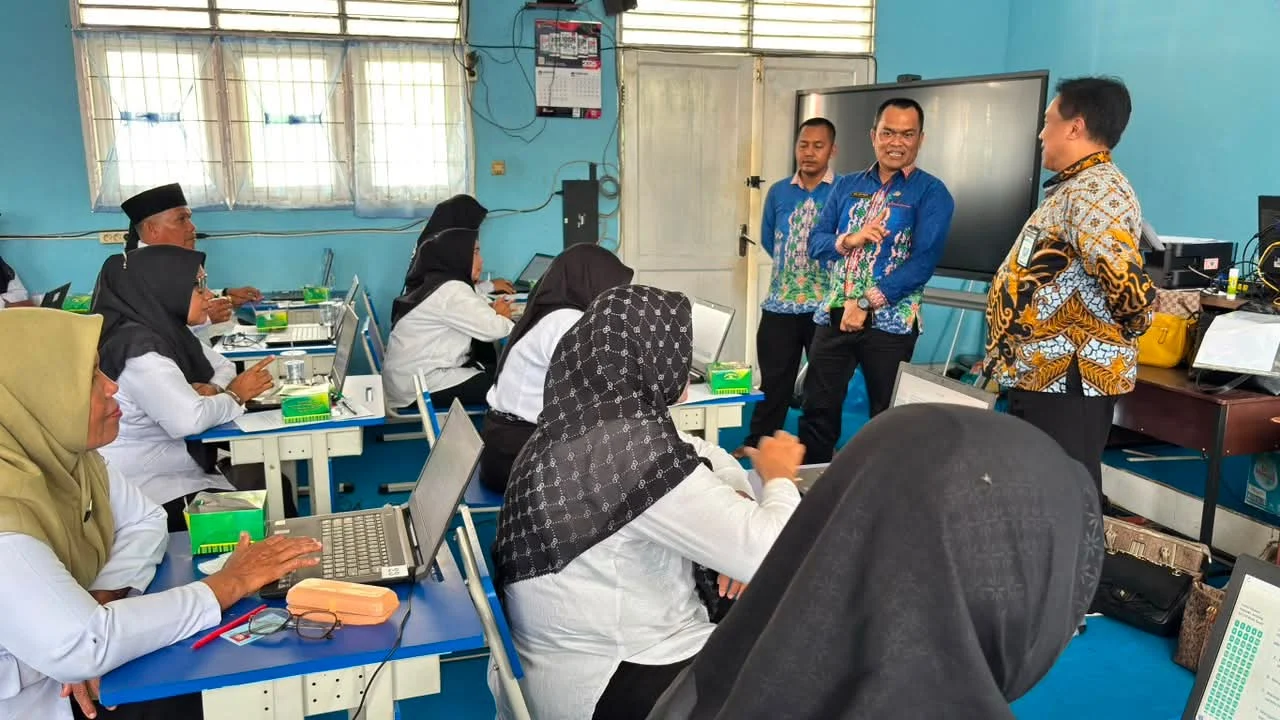 Kepala Dinas Pendidikan Labuhanbatu Bersama Perwakilan Kemendikdasmen Tinjau Seleksi Uji Substansi BCKS Angkatan I Tahun 2026