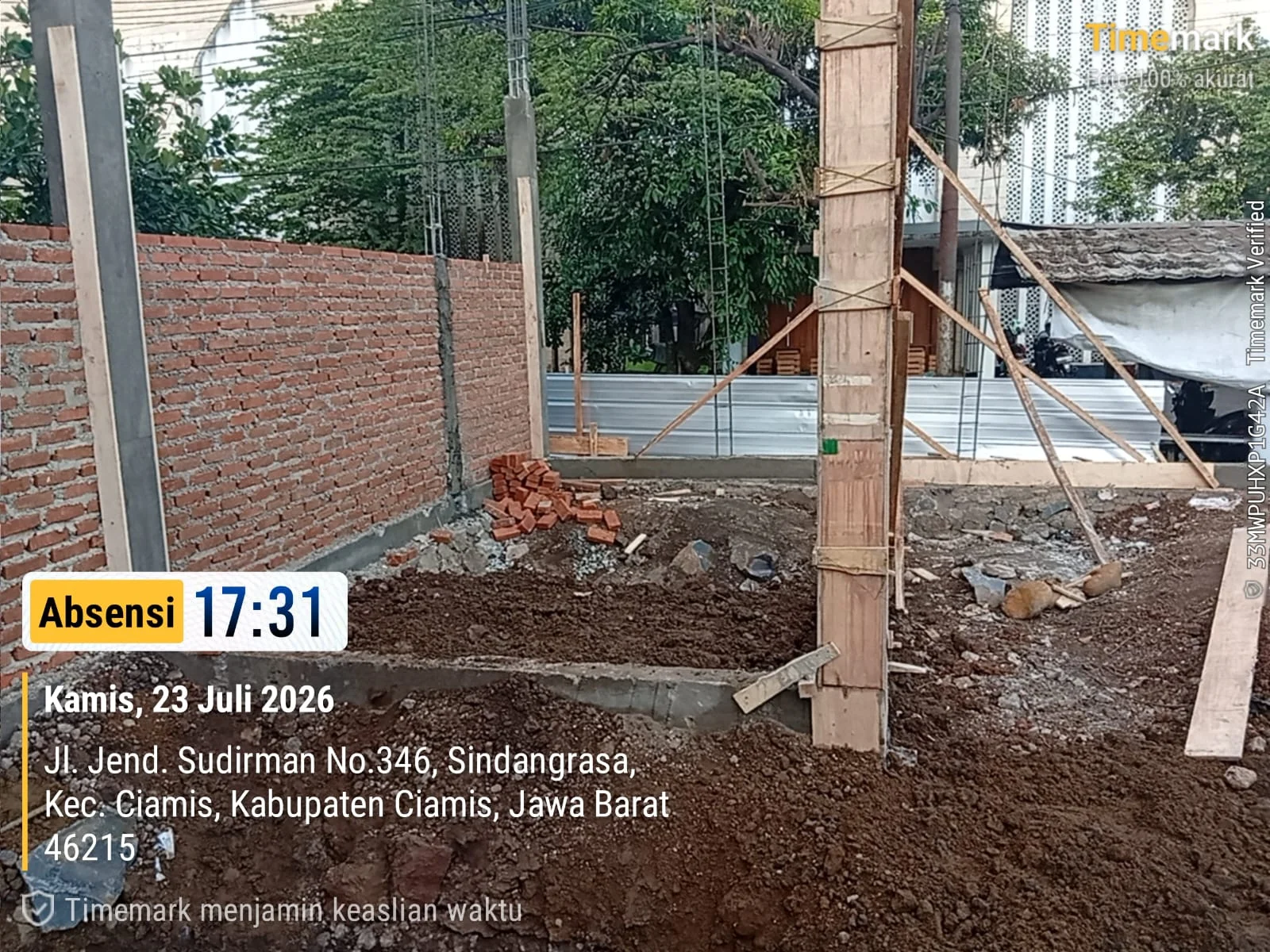 Pembangunan Gerai Indomaret Jenderal Sudirman(Jensud) Imbanagara Yang Sangat Dinantikan 