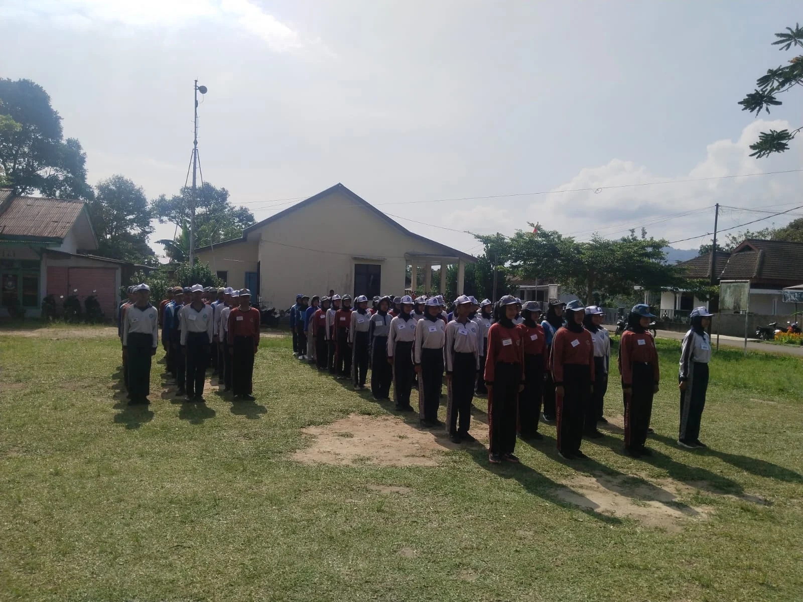 Seleksi Paskibraka Tingkat SMA Sederajat Se-Kecamatan Way Tenong.
Lampung Barat.