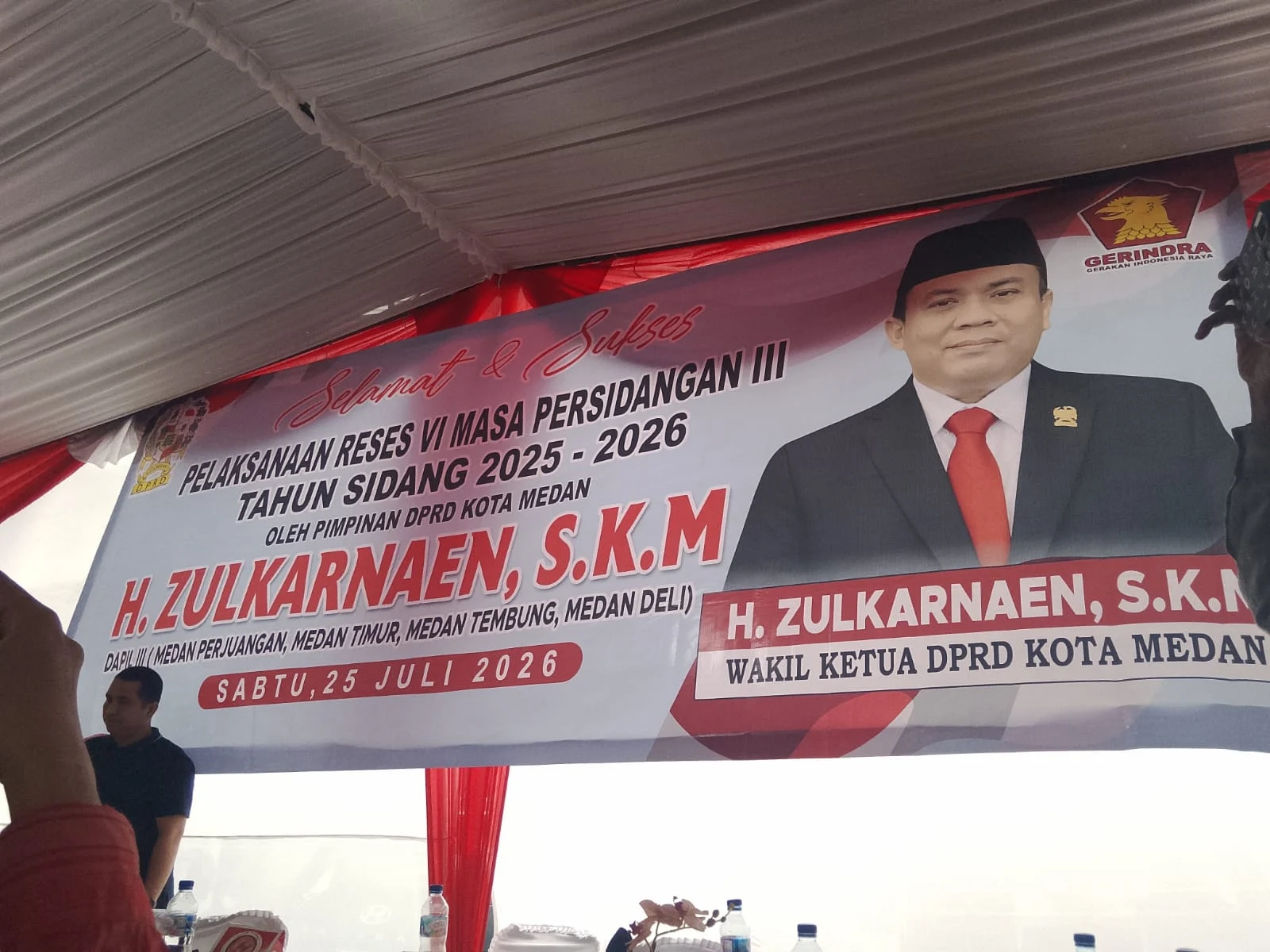 Reses VI Masa Persidangan III 2025–2026, Wakil Ketua DPRD Kota Medan H. Zulkarnain, S.K.M Serap Aspirasi Warga Dapil III.