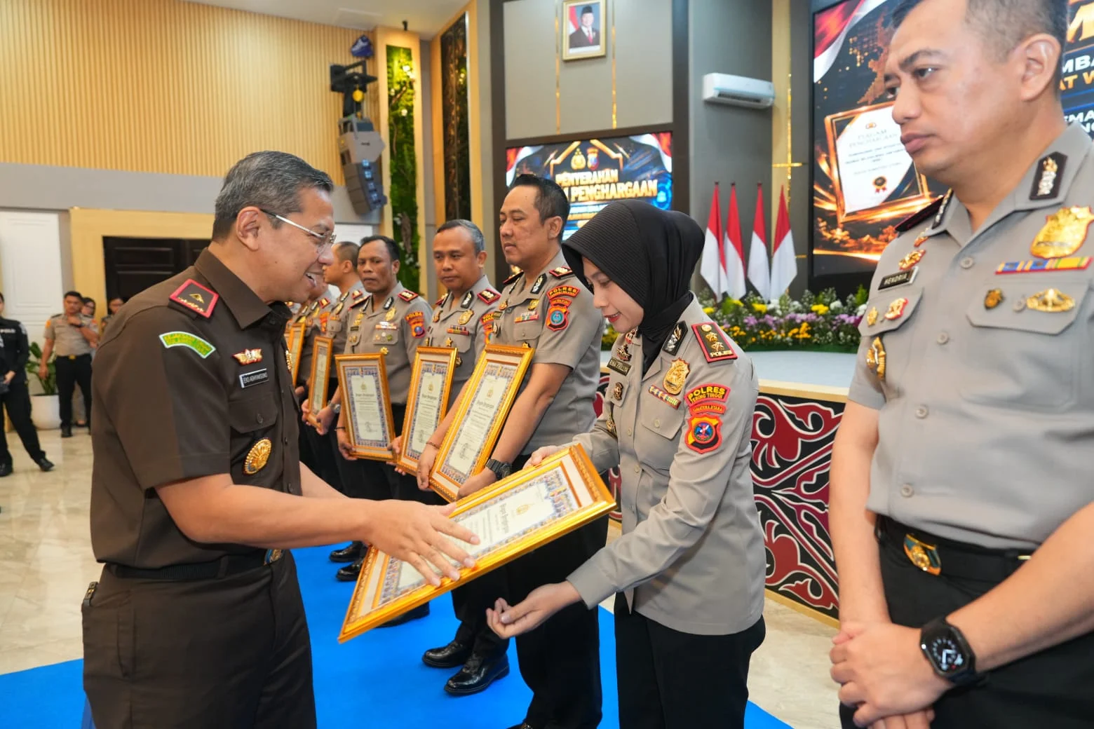 Pelayanan Publik Polres Tebing Tinggi Raih Predikat Prima (A) dari Kapolri