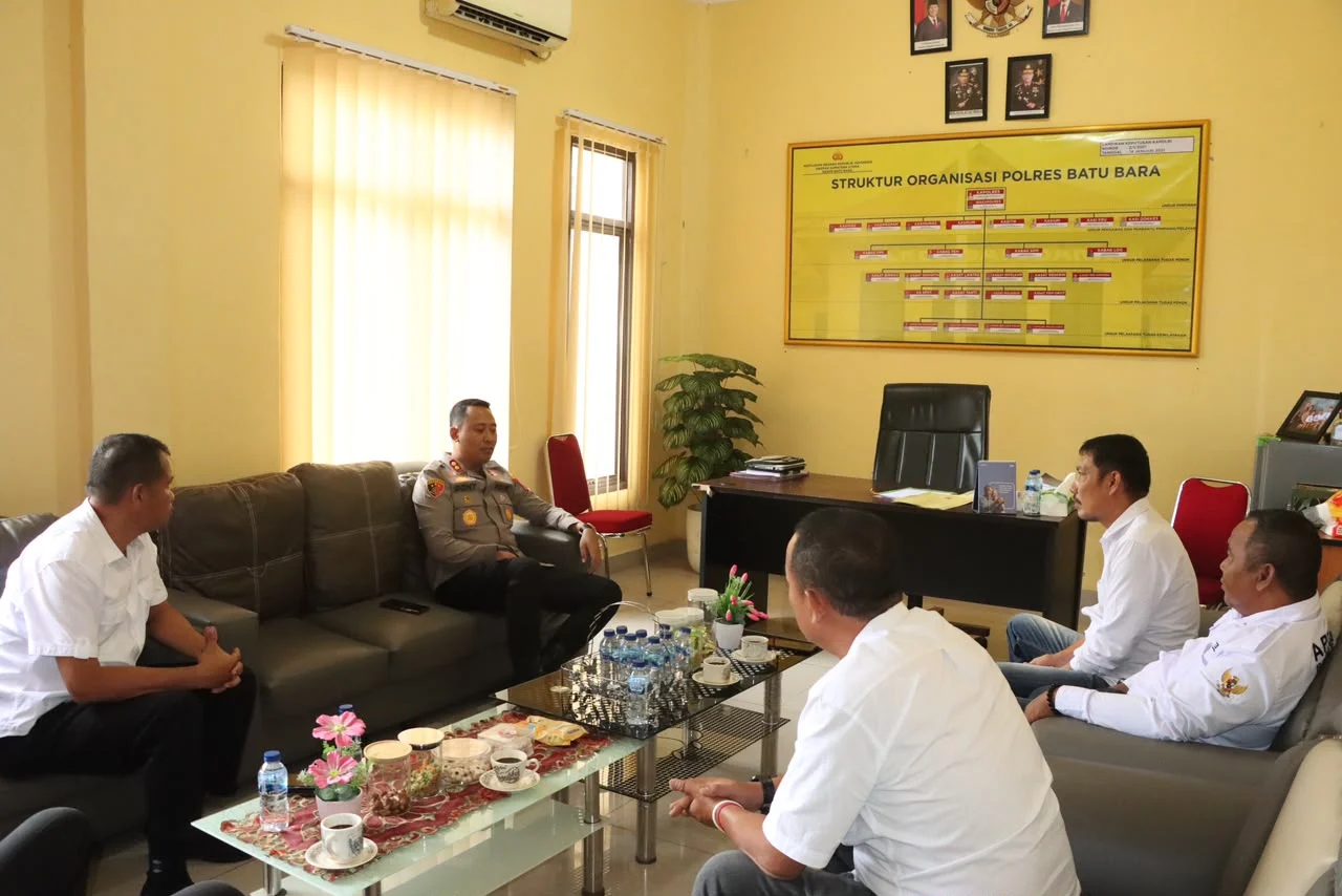 Kapolres Batu Bara Pererat Sinergi dengan DPC APDESI Kabupaten Batu Bara