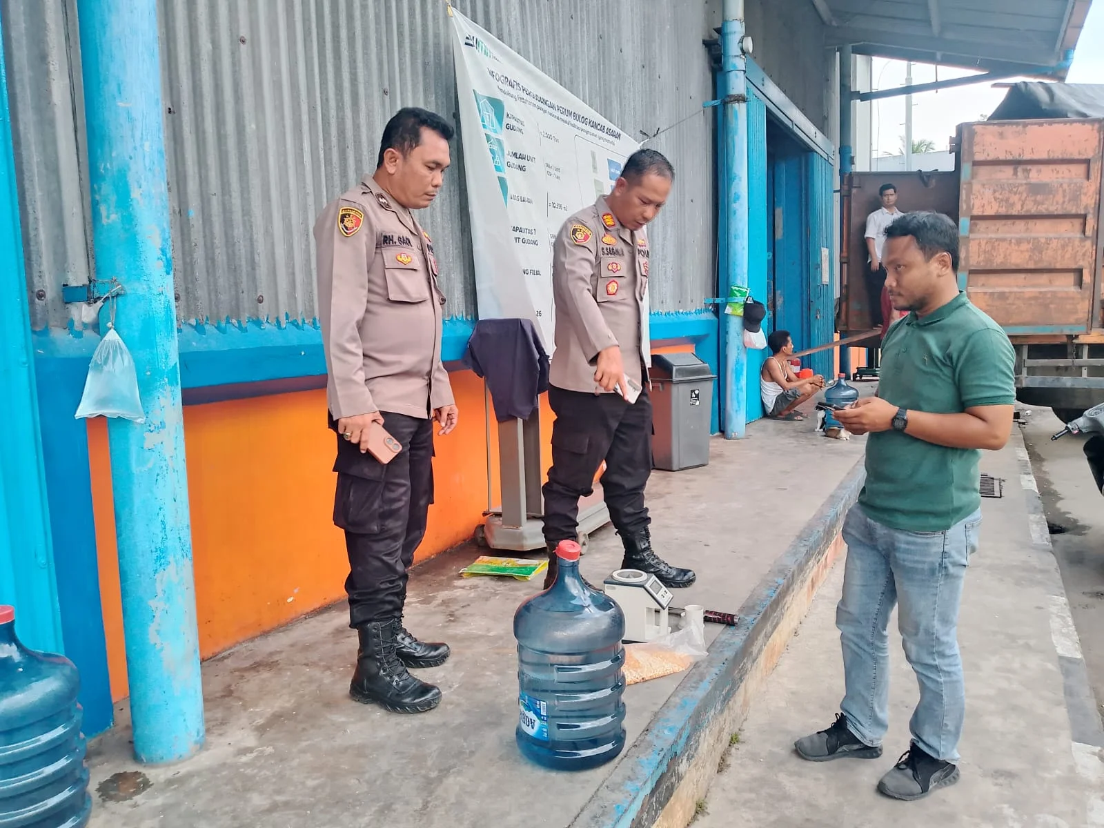 Polres Batu Bara Akan Terus Melakukan Pendampingan Kepada Para Petani Mulai Penanaman Hingga Pendetribusian Asil Panen
