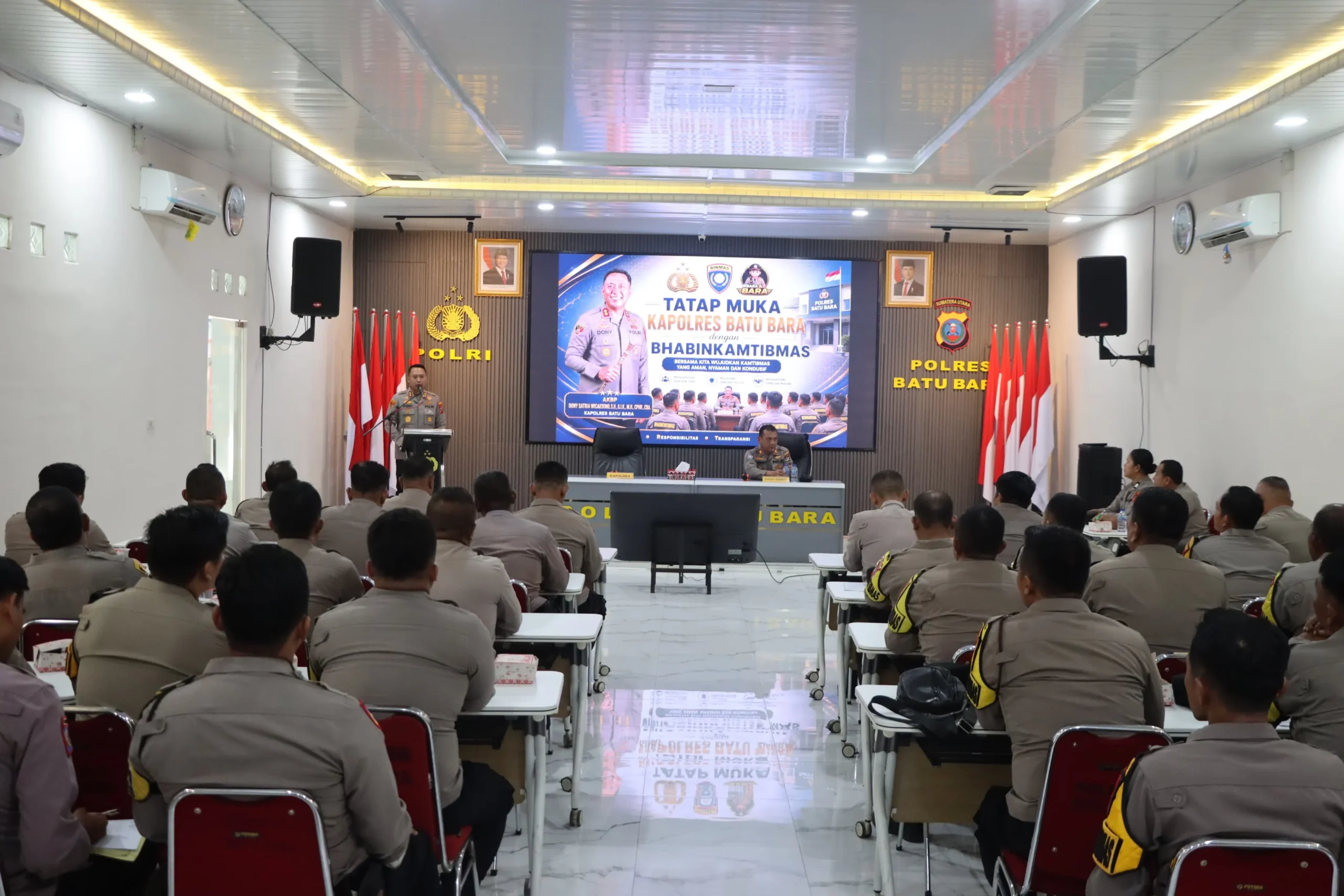 Kapolres Batu Bara Tekankan Optimalisasi Peran Bhabinkamtibmas untuk Wujudkan Kamtibmas Kondusif