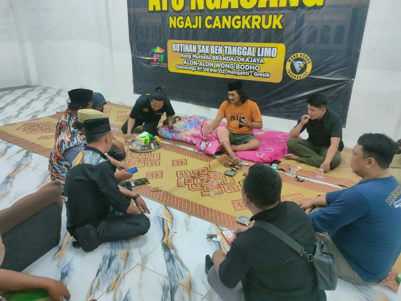 Silaturahmi GMBI Gresik Perkuat Sinergi dengan Komunitas Wong Bodho, Dilanjutkan Pengamanan Konser Reggae Vespa Menjelang Acara Sunatan Massal dan Santunan Anak Yatim