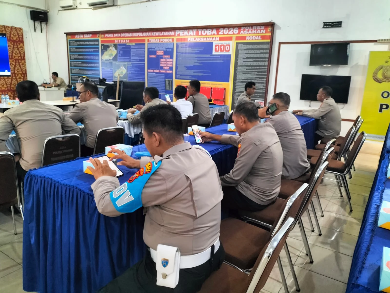 Pastikan Siap Digunakan, Kapolres Asahan Cek Sarpras Penanggulangan Karhutla
