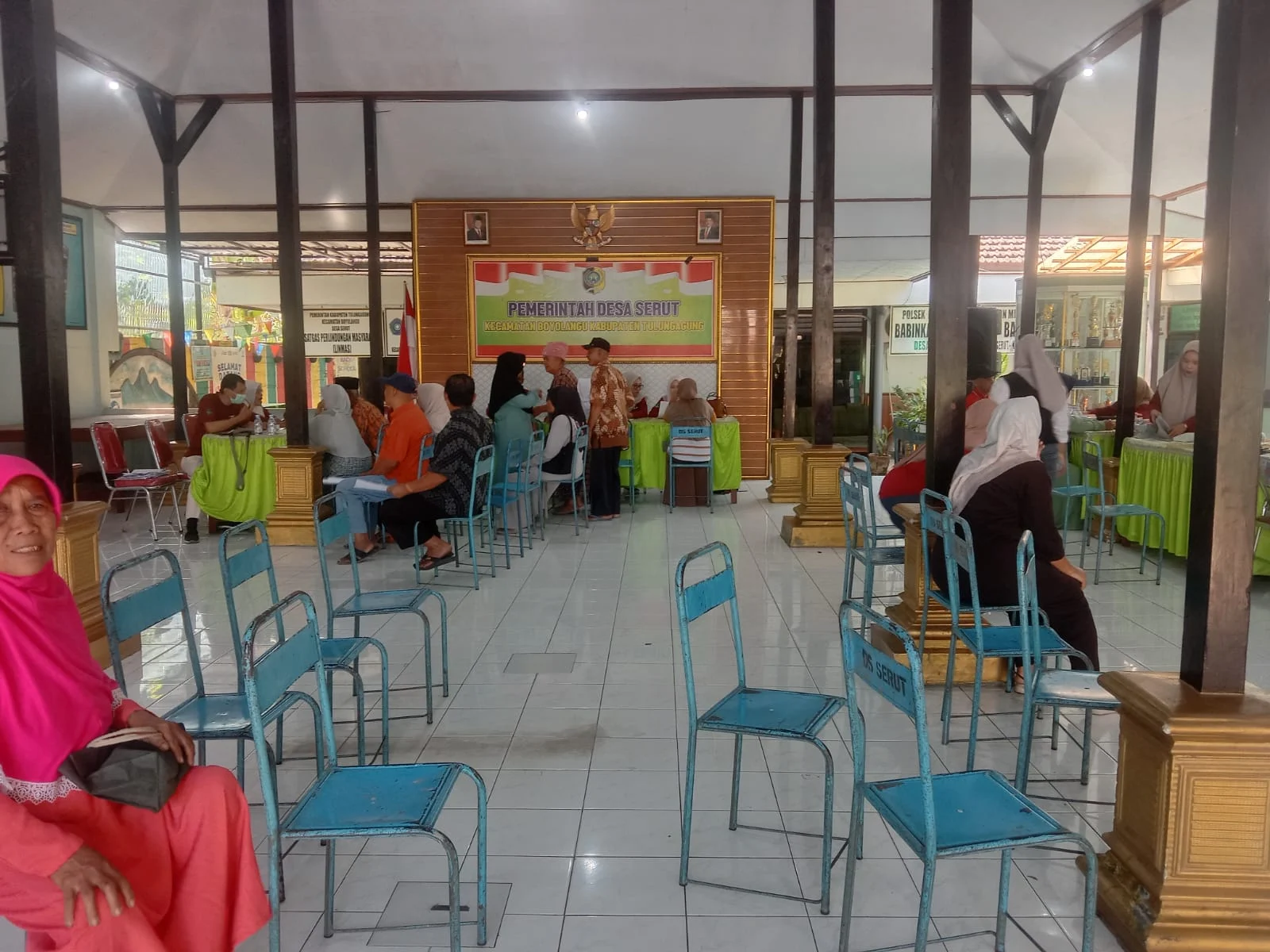 CKG Cek Kesehatan Gratis Digelar di Kantor Desa serut Boyolangu,tgl 5 hari Rabu 2026