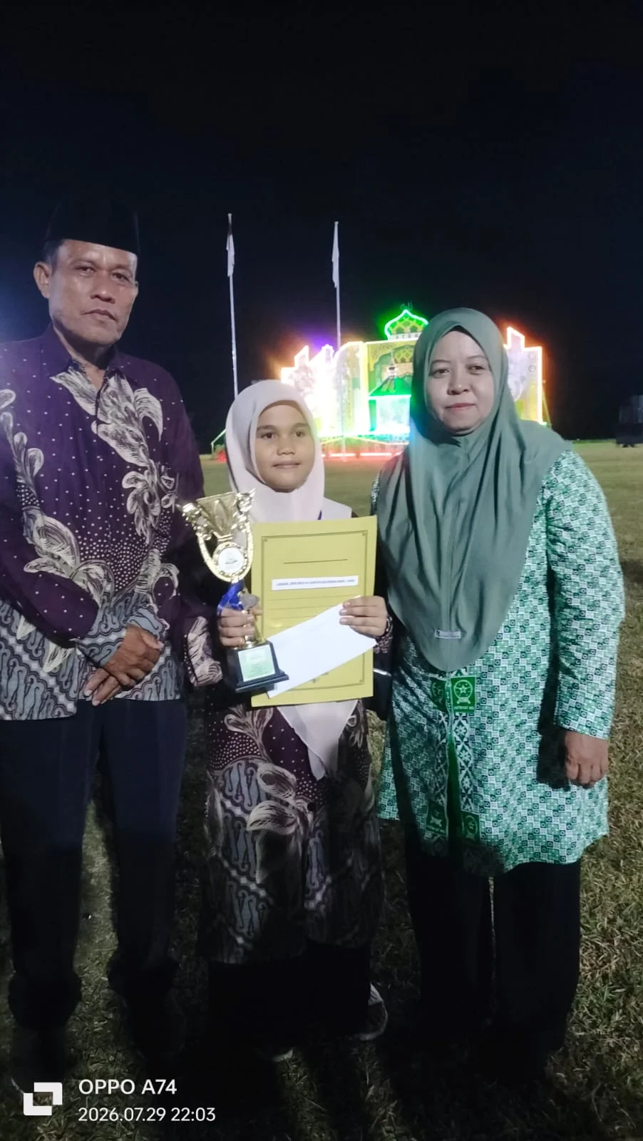 Kafilah Desa Talaga  Juara Umum STQH ke XVII - 2026, Tingkat Kecamatan, Desa Malonas,  Kecamatan Dampelas, Kabupaten Donggala