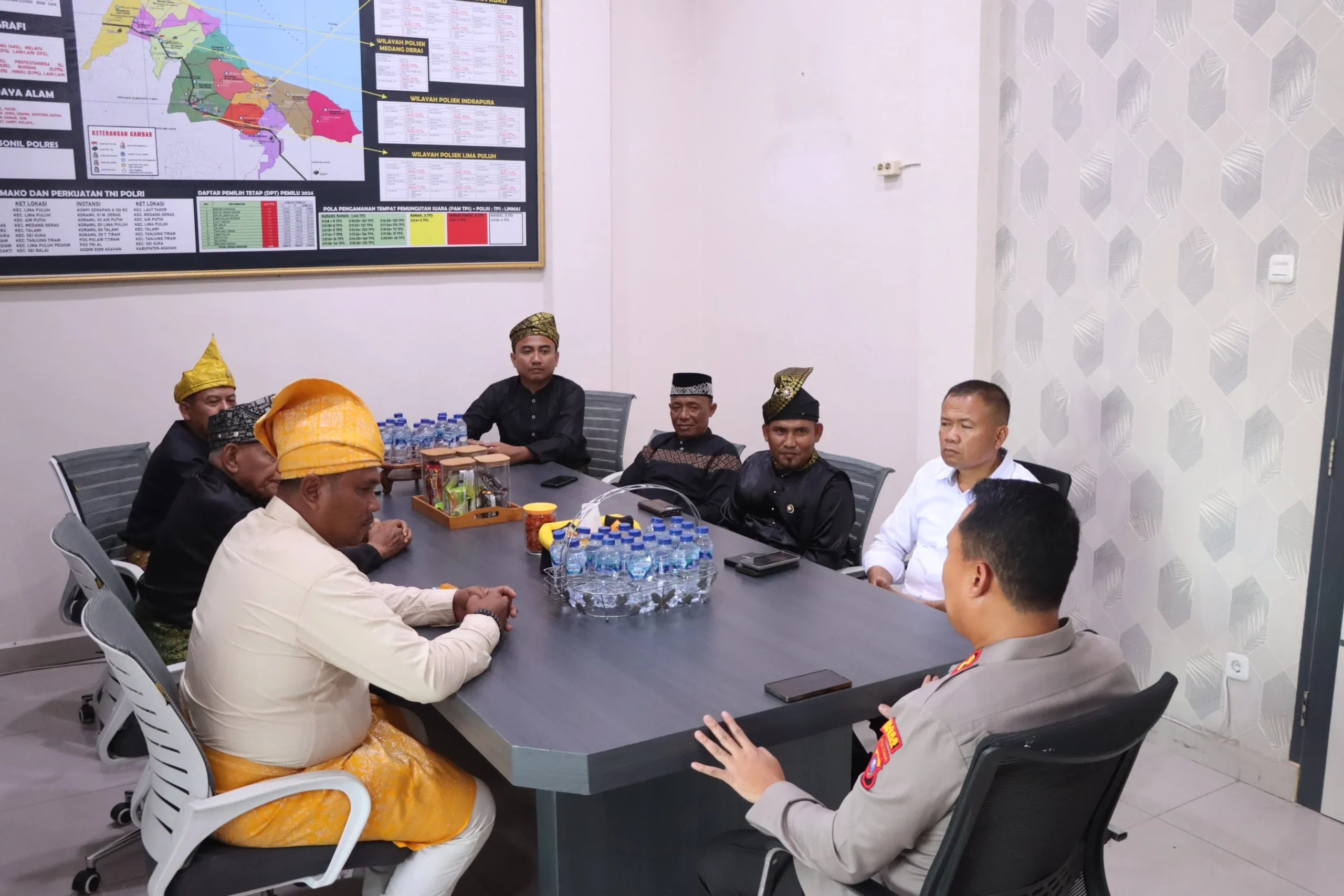 Majelis Kedatukan Melayu Batu Bara Siap Bersinergi, Kapolres Tegaskan Komitmen Berantas Narkoba dan Jaga Generasi Muda
