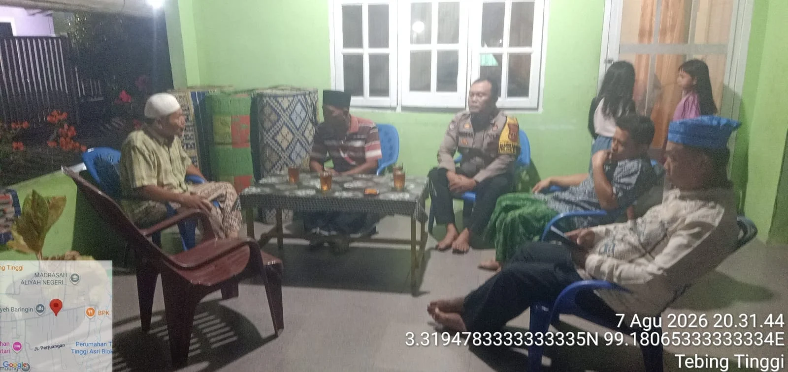 Adu Mulut Hingga Pengancaman Berujung Damai Usai Dimediasi Polsek Padang Hilir