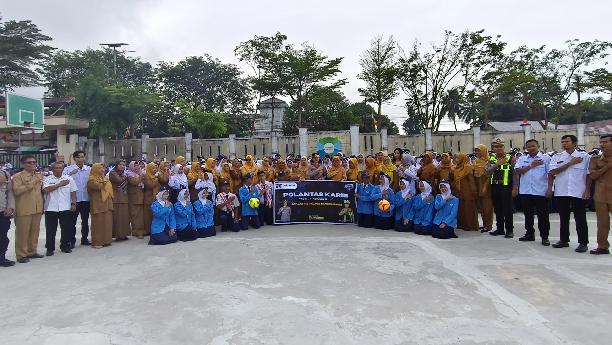 Kapolres Bangka Barat Dorong Pelajar Jauhi Narkoba dan Kenakalan Remaja