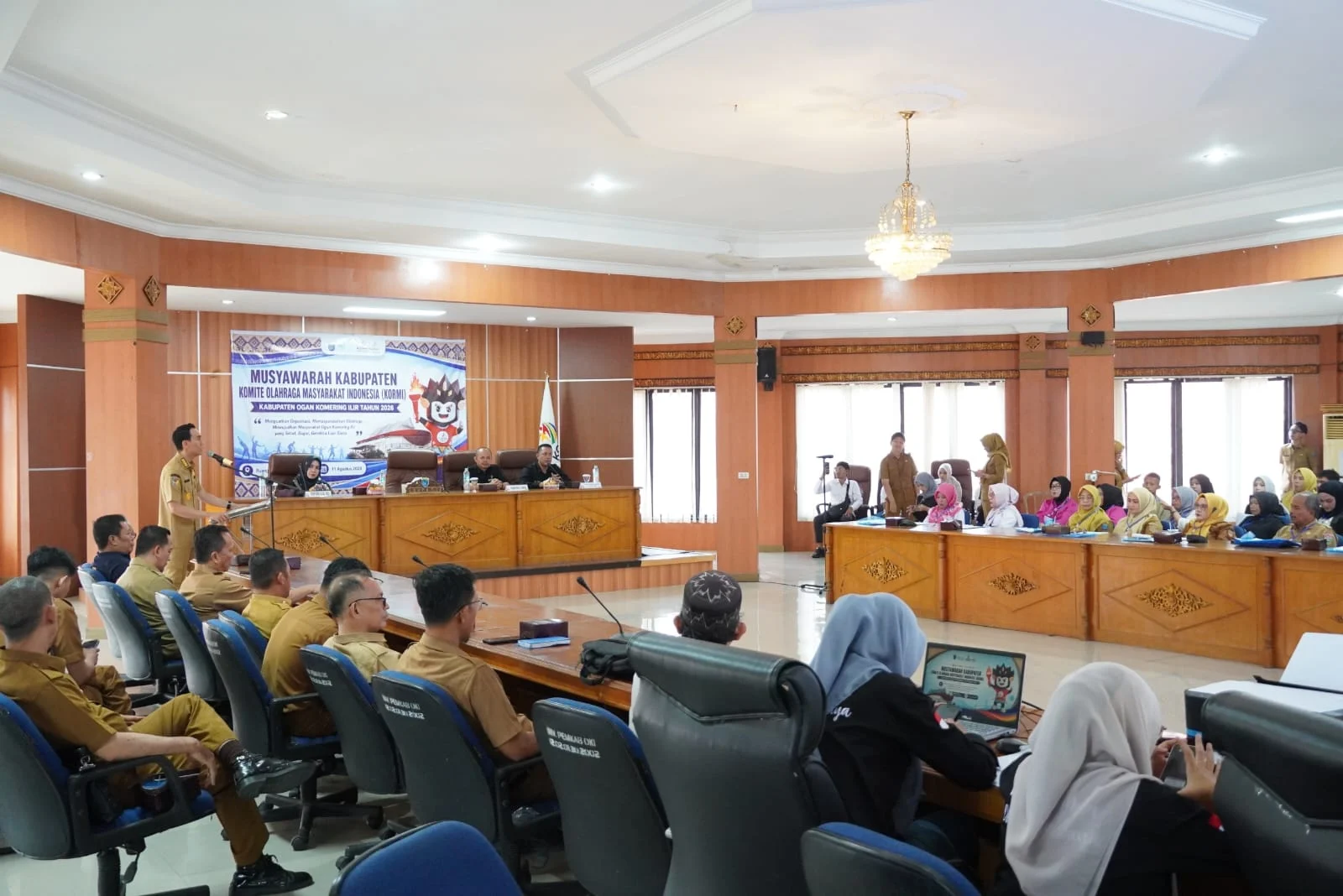 Bupati OKI Ingin KORMI Hadir hingga Desa, Olahraga untuk Semua