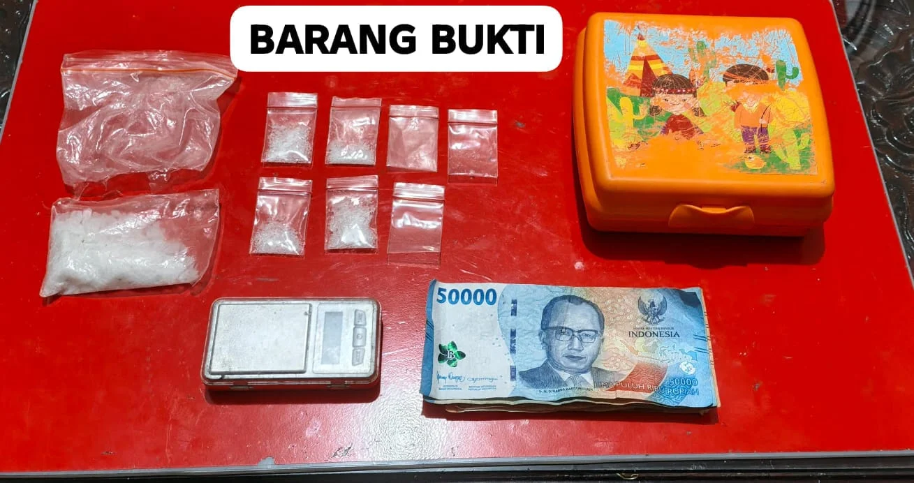 Satres Narkoba Polres Labuhanbatu Kembali Unjuk Komitmen Berhasil Ungkap Kasus Narkotika Sabu 11,52 Gram Bruto Dikota Rantauprapat.