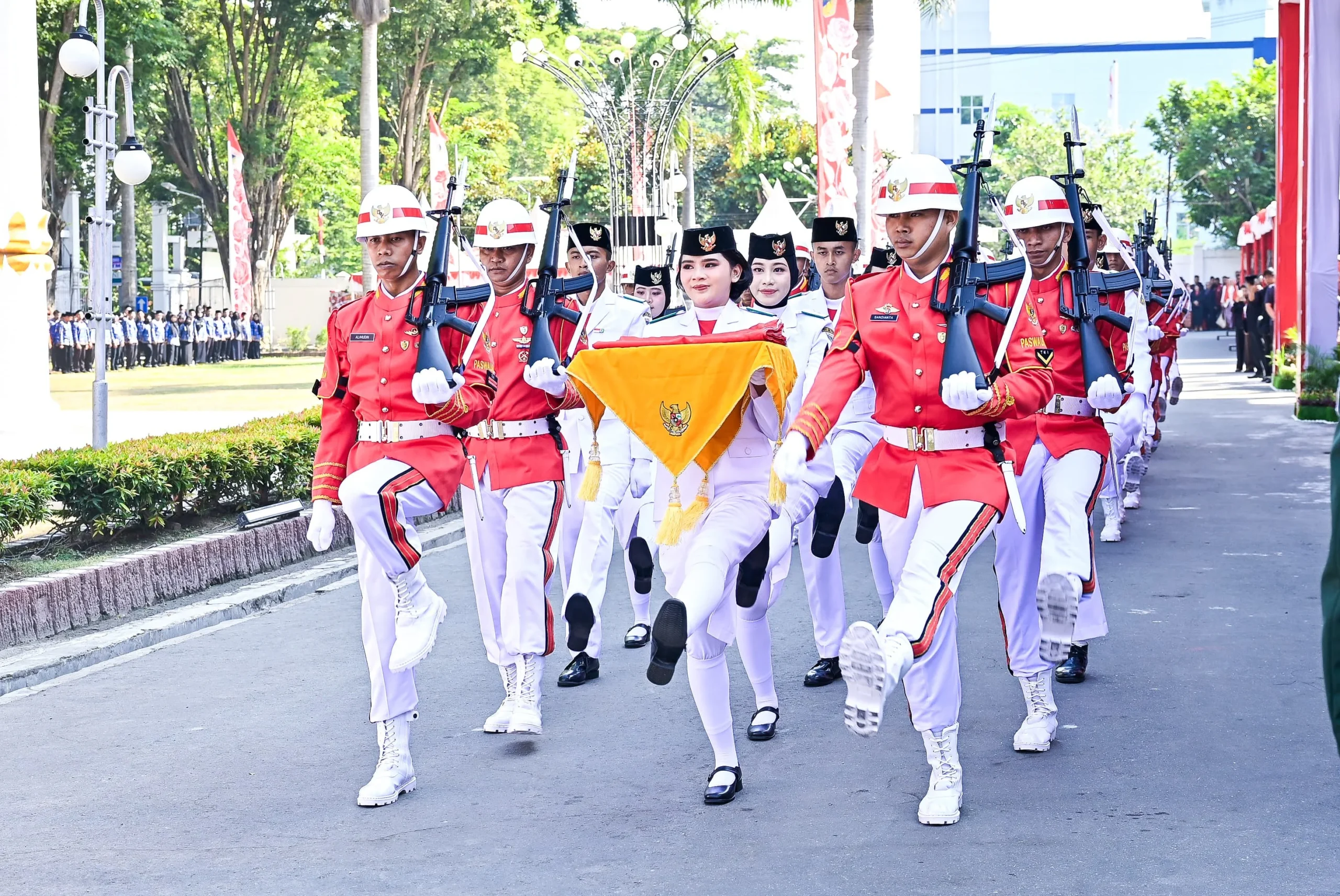 Detik-detik Proklamasi HUT ke-81 RI di Sulteng Berlangsung Khidmat, Semangat Kemerdekaan Terus Dijaga*
