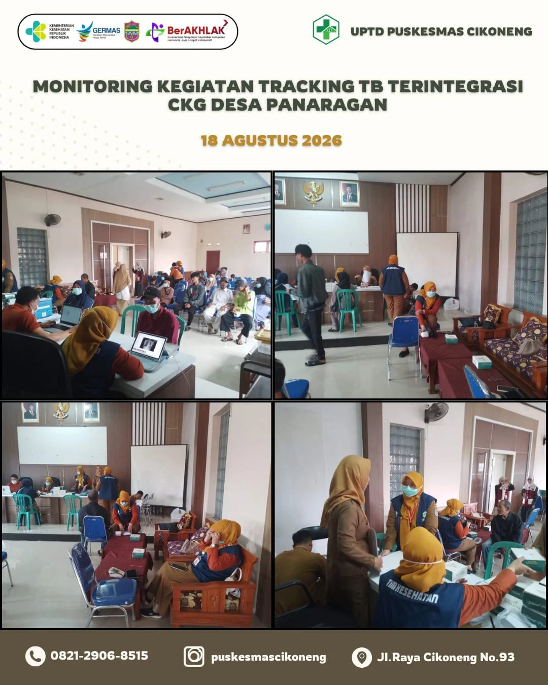 Optimalisasi CKG Gratis Menuju Rakyat Indonesia Sehat Dan Terhindar Dari Penyakit
