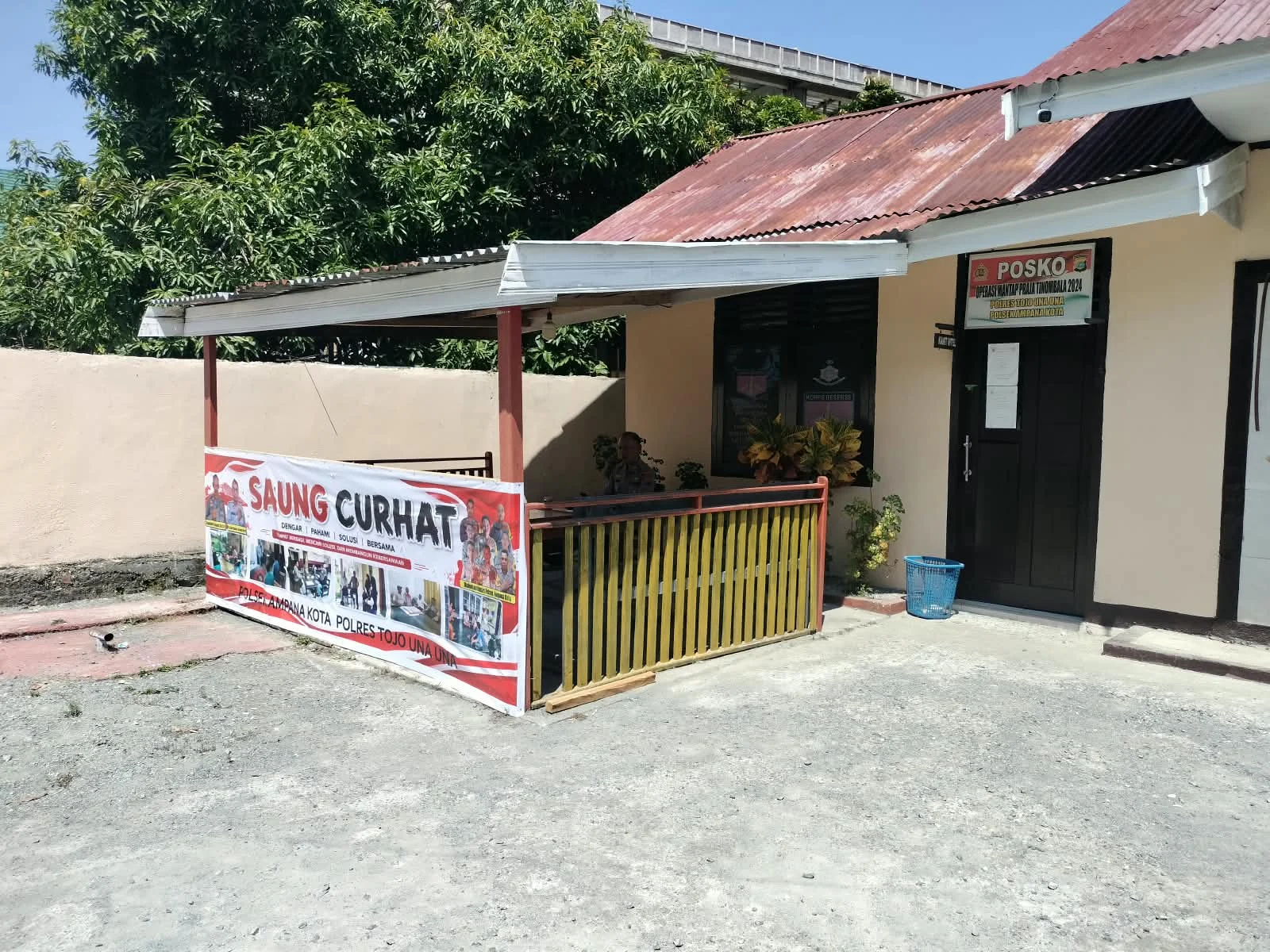 *Saung Curhat Polsek Ampana Kota Jadi Ruang Warga Sampaikan Keluhan Kamtibmas*
