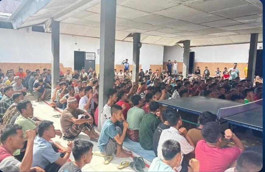 KPLP Lapas Solok Perkenalkan Diri, Berikan Pengarahan dan Penguatan kepada Warga Binaan