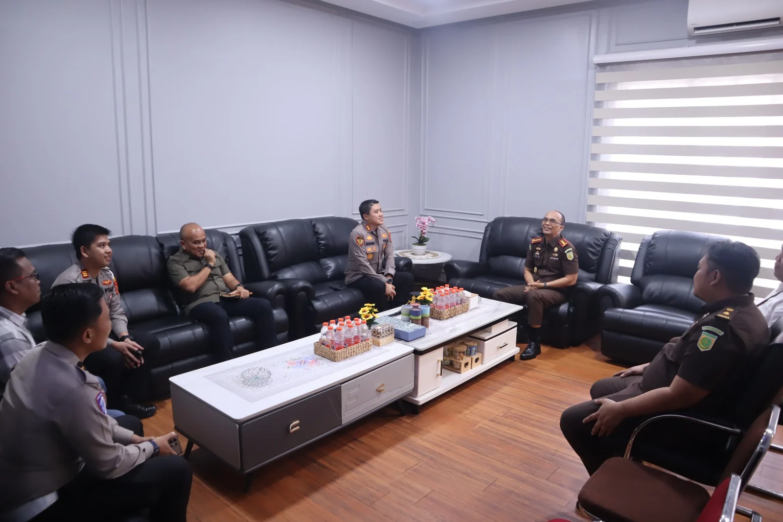 Kapolres Asahan Perkuat Sinergitas dengan Kejaksaan Negeri Asahan