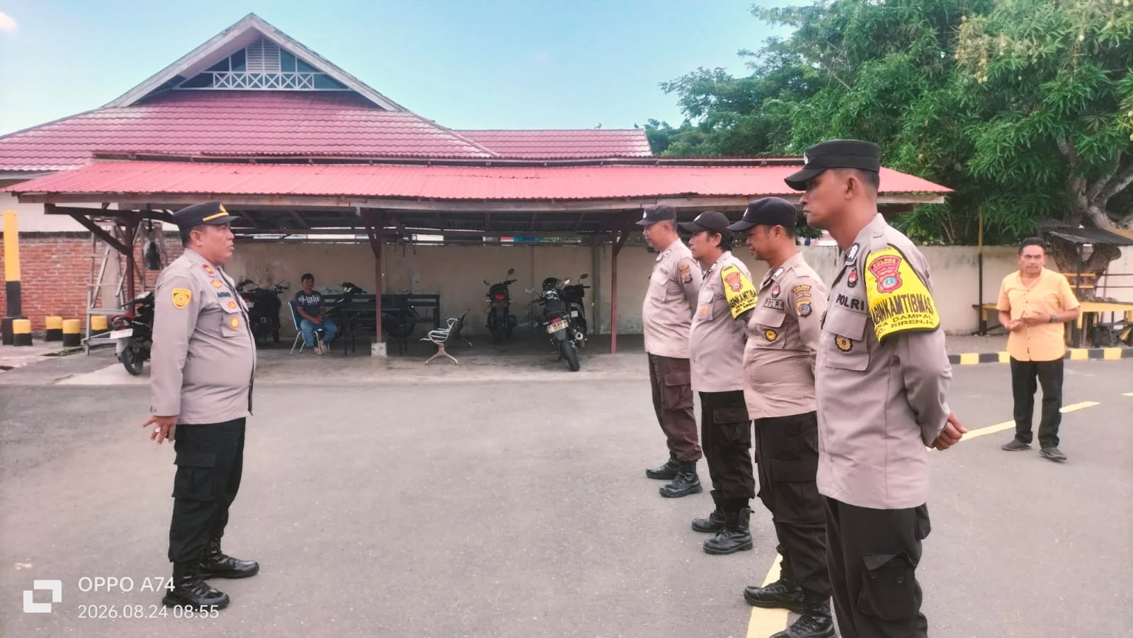 Kapolres Donggala, Melalui Kapolsek Sirenja Iptu Ahmat Coridji,  Instruksi Tegas Untuk Menggencarkan Sosialisasi Larangan Pembakaran Hutan Dan Lahan (Karhutla), Lakukan Patroli Preventif, Serta Menindak Tegas Tanpa Kompromi