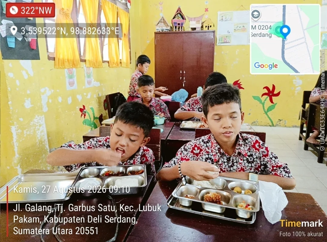 *Program MBG Polresta Deli Serdang Menjangkau Pelajar hingga Balita