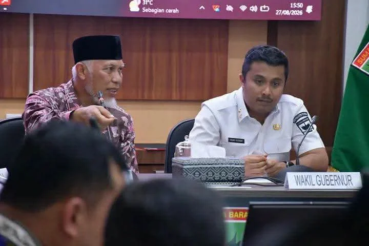 Rakor Kepala Daerah Se Sumatera Barat dalam rangka Launching PORPROV Sumbar XVI Tahun 2026
