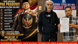 Bapak PRESIDEN RI: Skandal Ganda! SKT Ilegal Terbit di Atas Kawasan Hutan, Pelepasan Resminya Mau Dipakai Nama Perorangan!