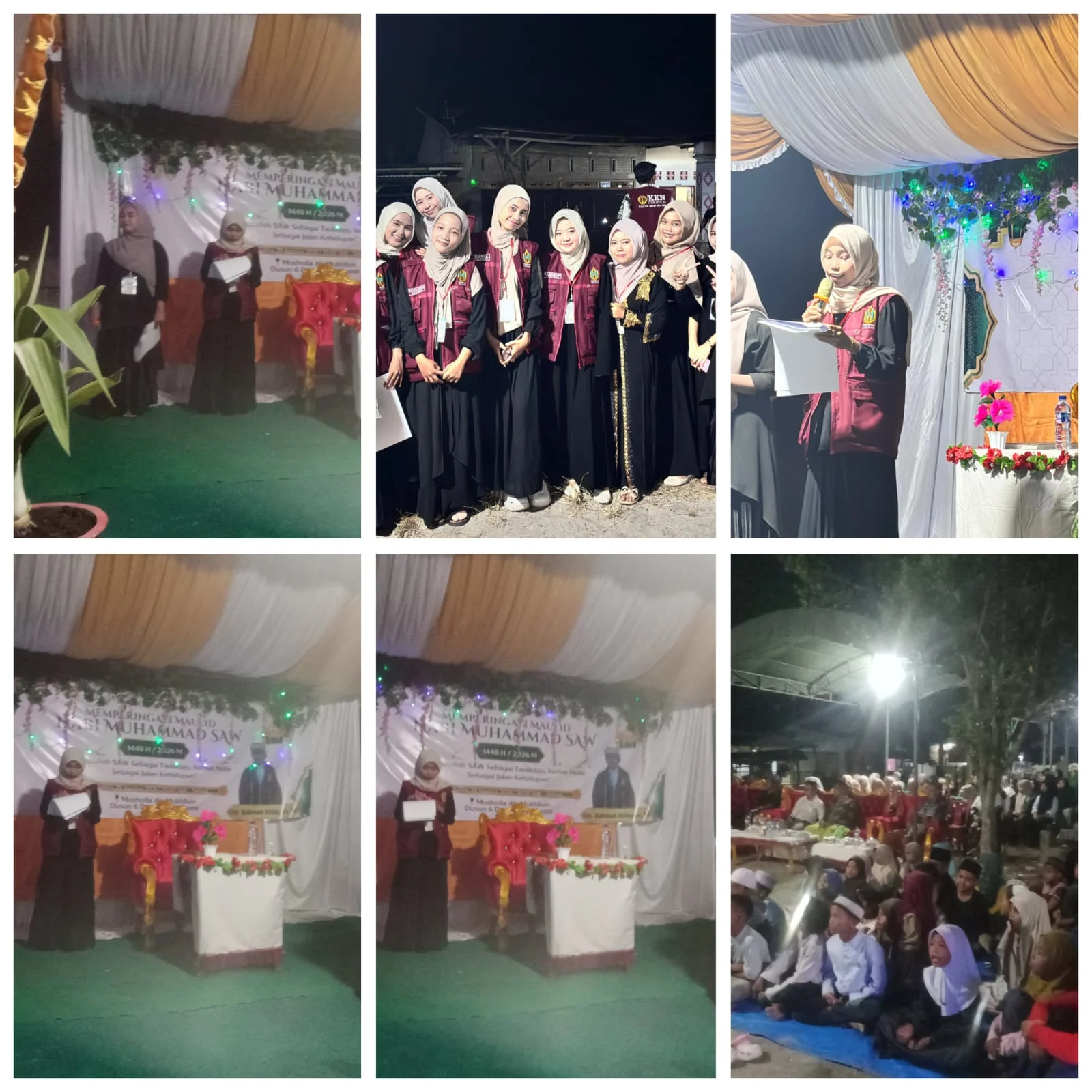 Peringatan Maulid Nabi Muhammad SAW 1448 H/2026 M di Desa Masjid Lama Talawi Berlangsung Khidmat