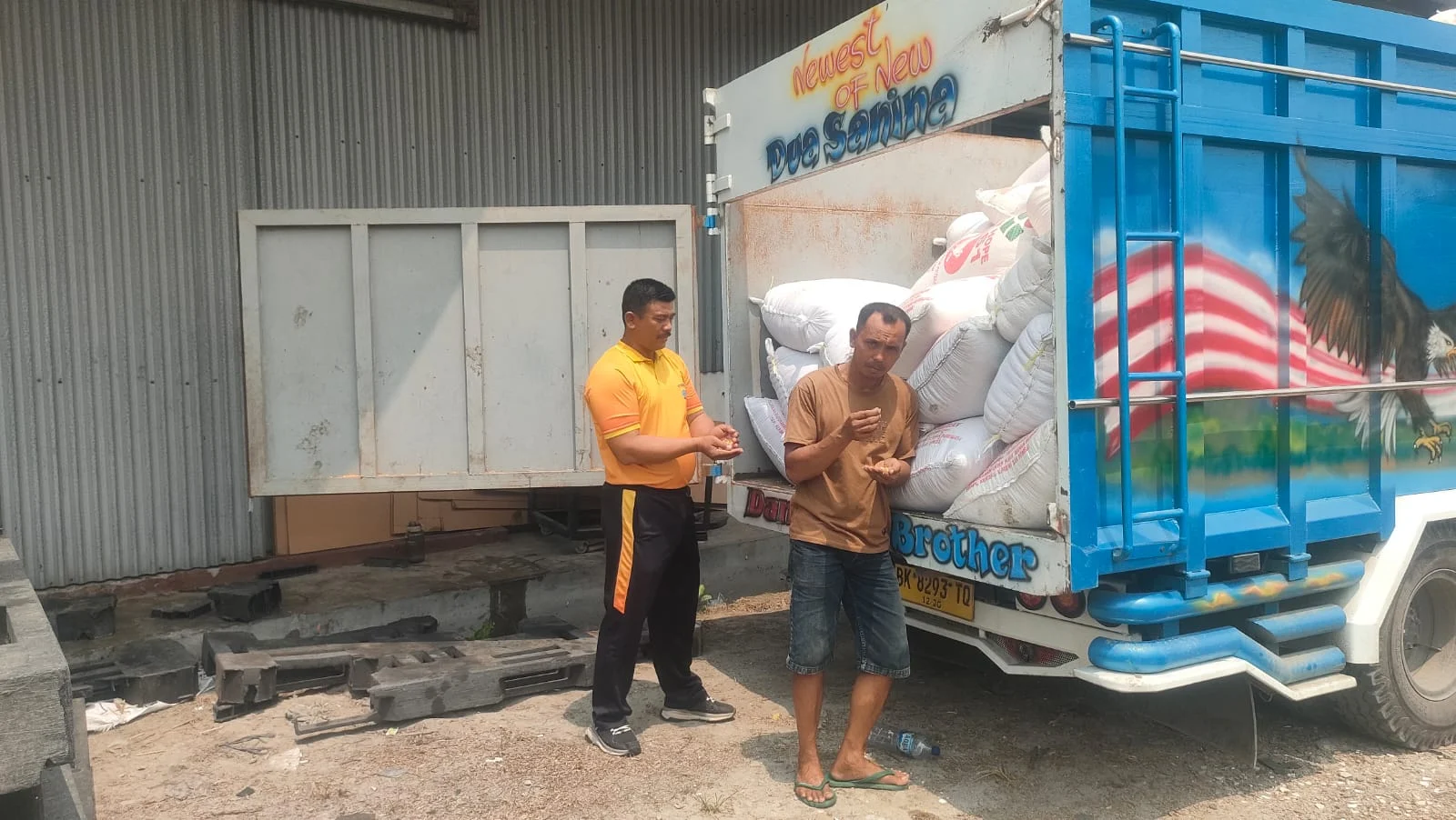 Polres Batu Bara Kembali Distribusikan 10,143 Ton Jagung ke Bulog Asahan