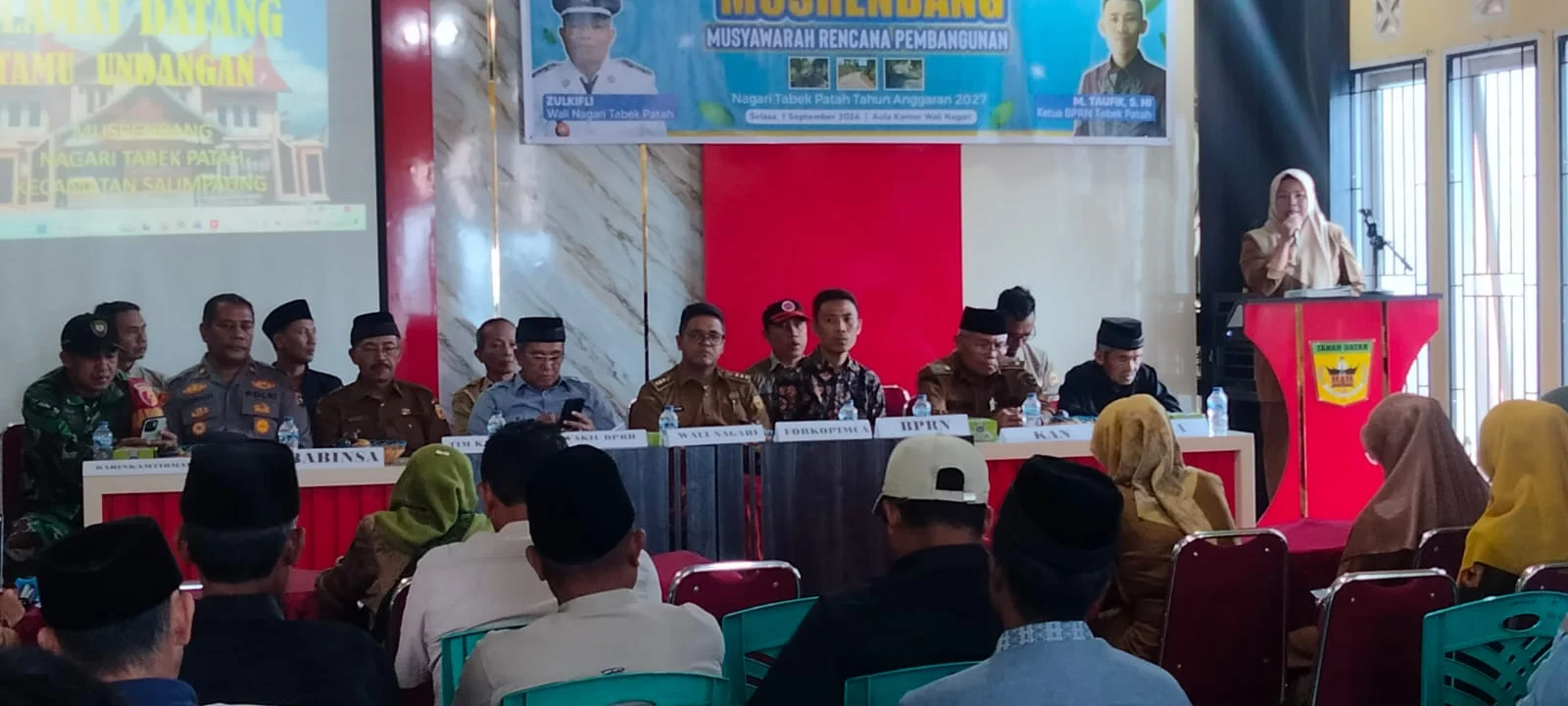 Musrenbang Nagari Tabek Patah Bahas Prioritas Pembangunan dan Pengembangan Pariwisata