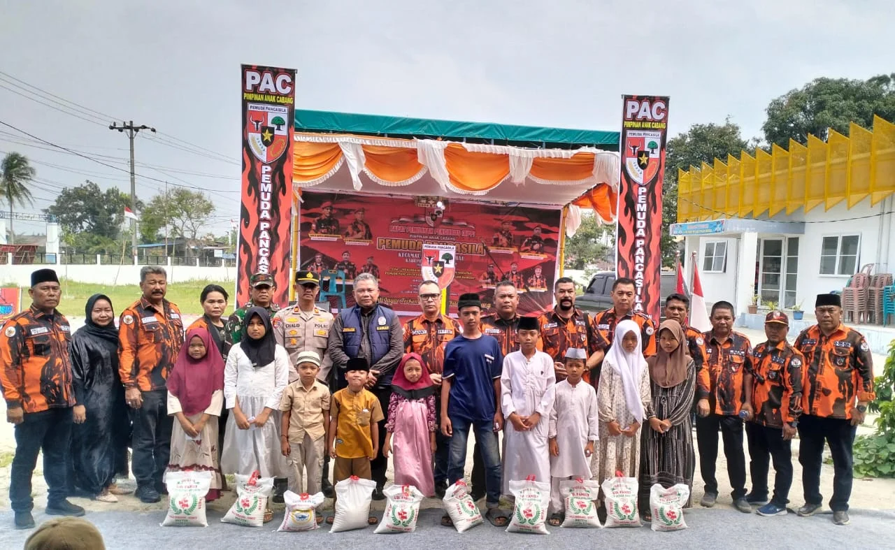 Ahmad Jaelani Tokoh Pemuda Yang Arif dan Bijaksana Kembali Pimpin PAC Pemuda Pancasila Pagar Merbau 2026-2029