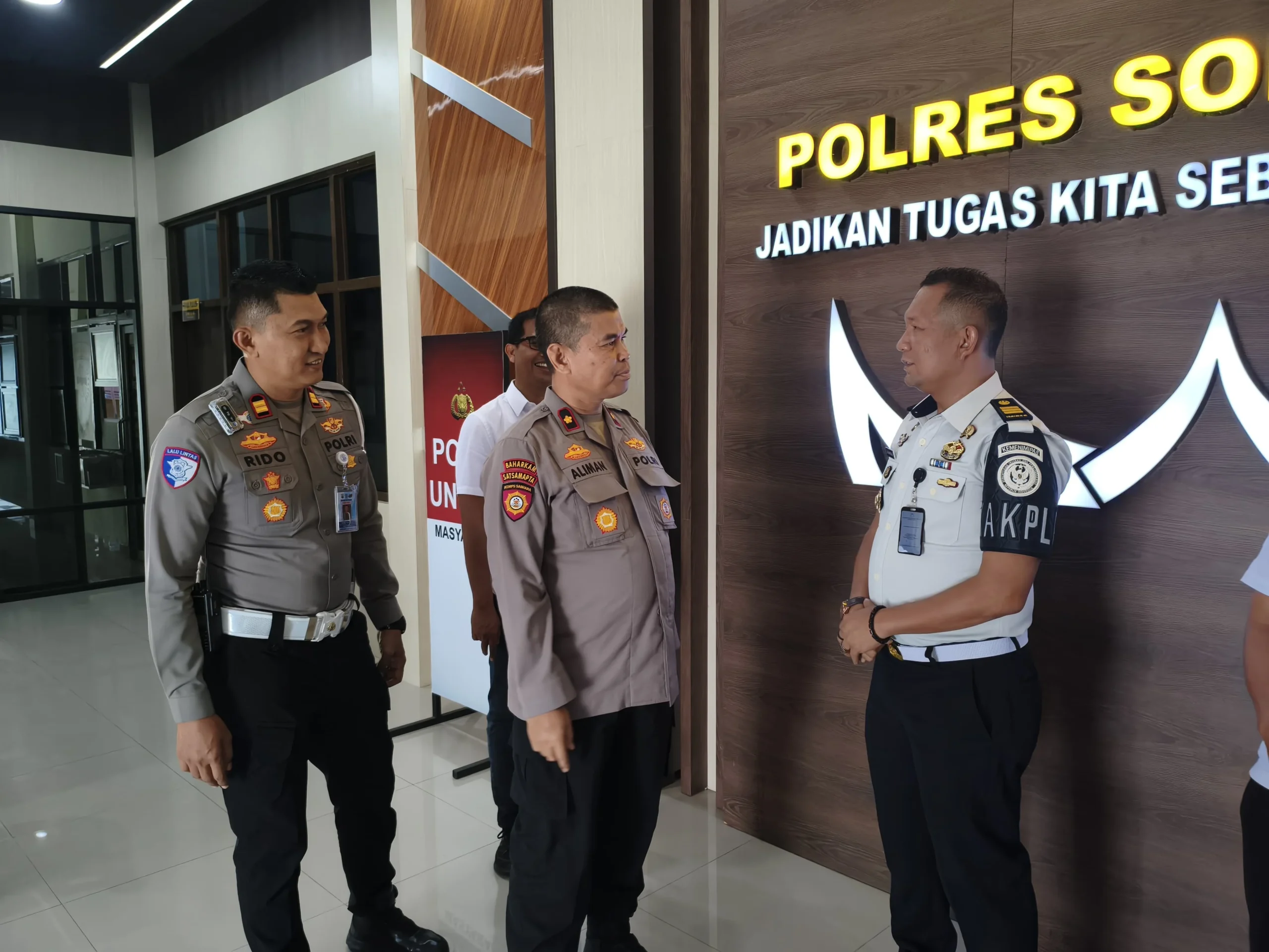 Tak Ingin Kecolongan, Lapas Solok Bangun Koordinasi Lintas Satuan dengan Polres Solok Kota